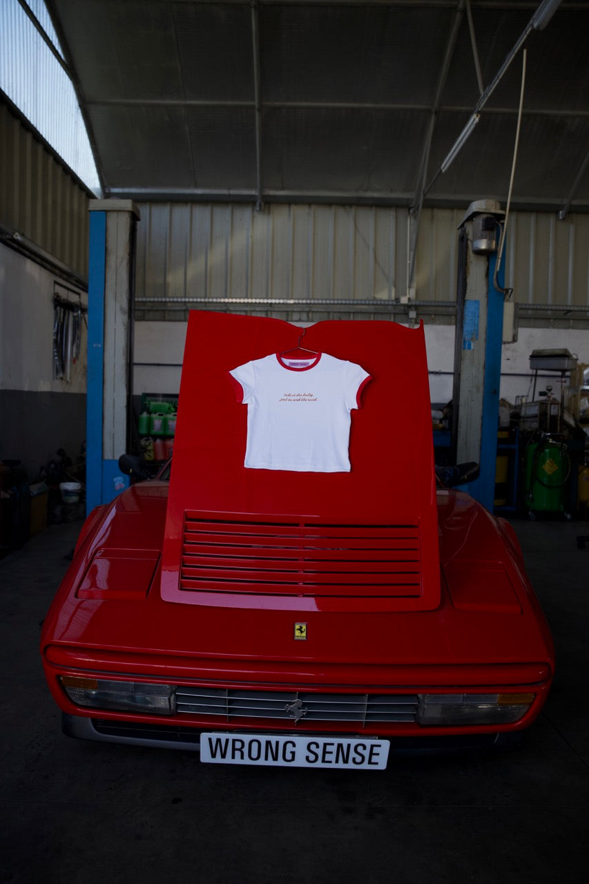 Cherry Baby Tee