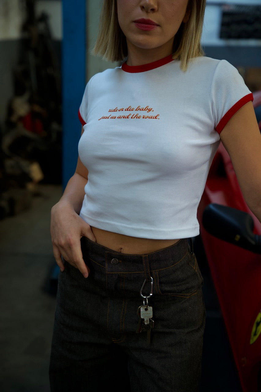 Cherry Baby Tee