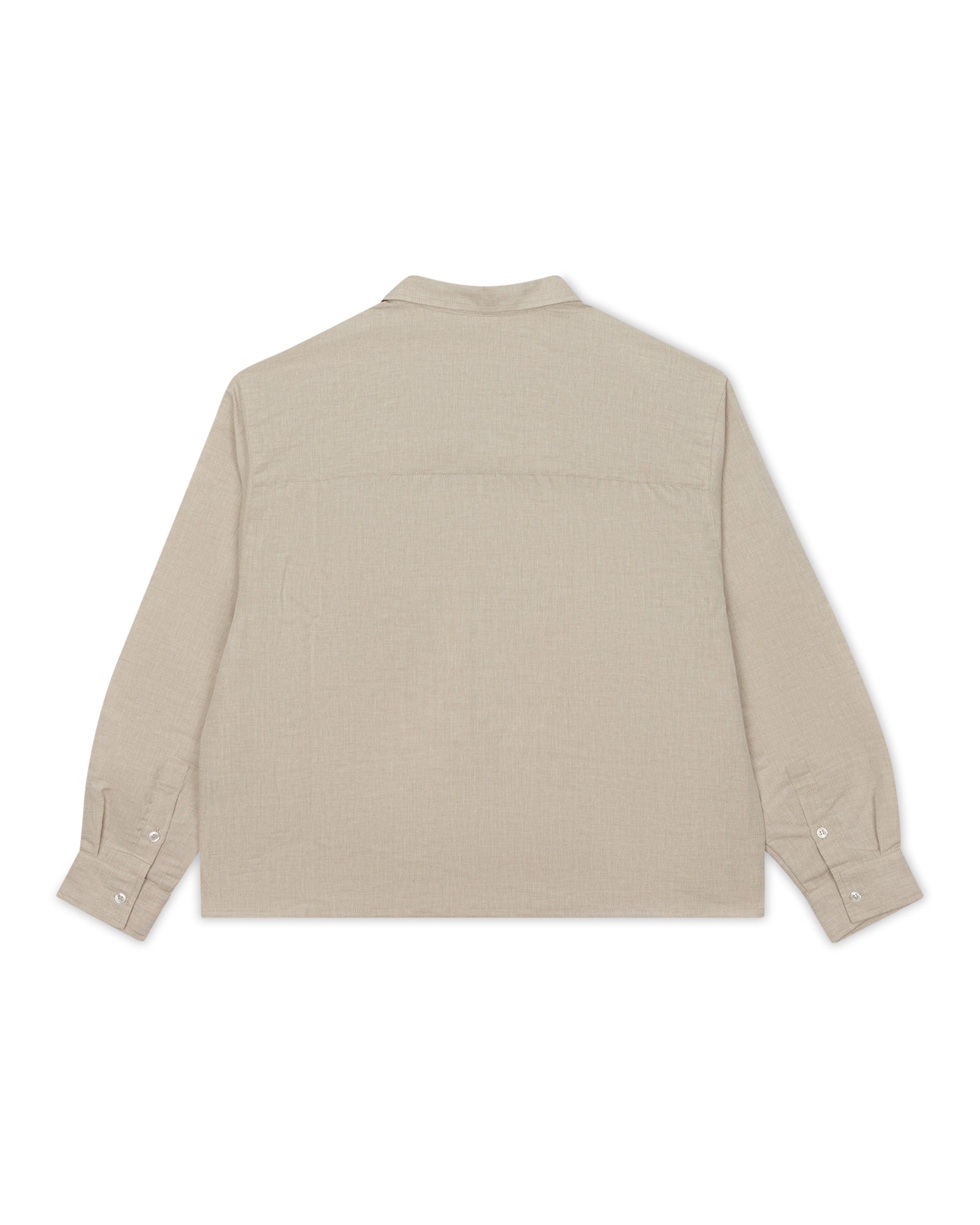 Beige Linen Shirt