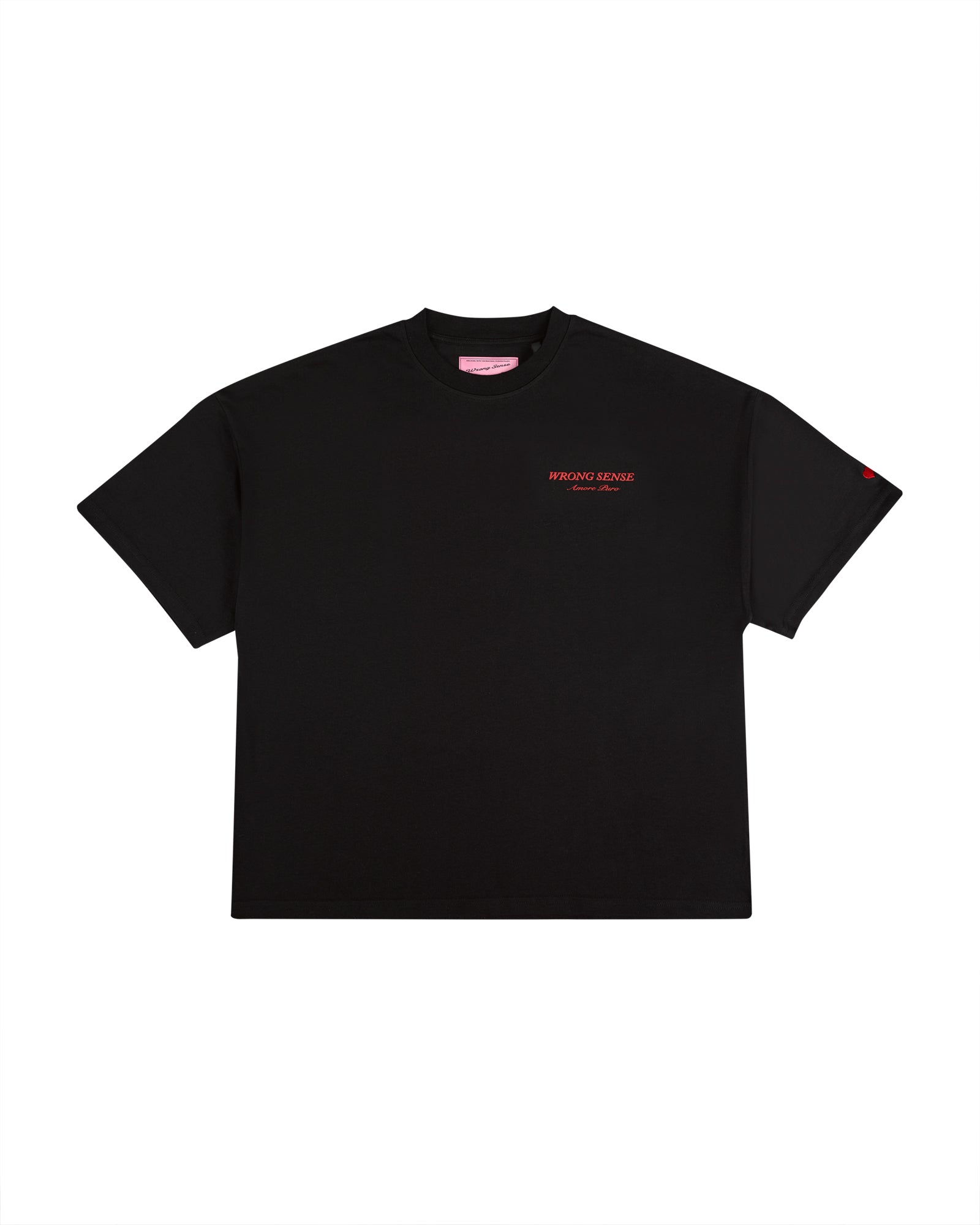 Amore Black Tee