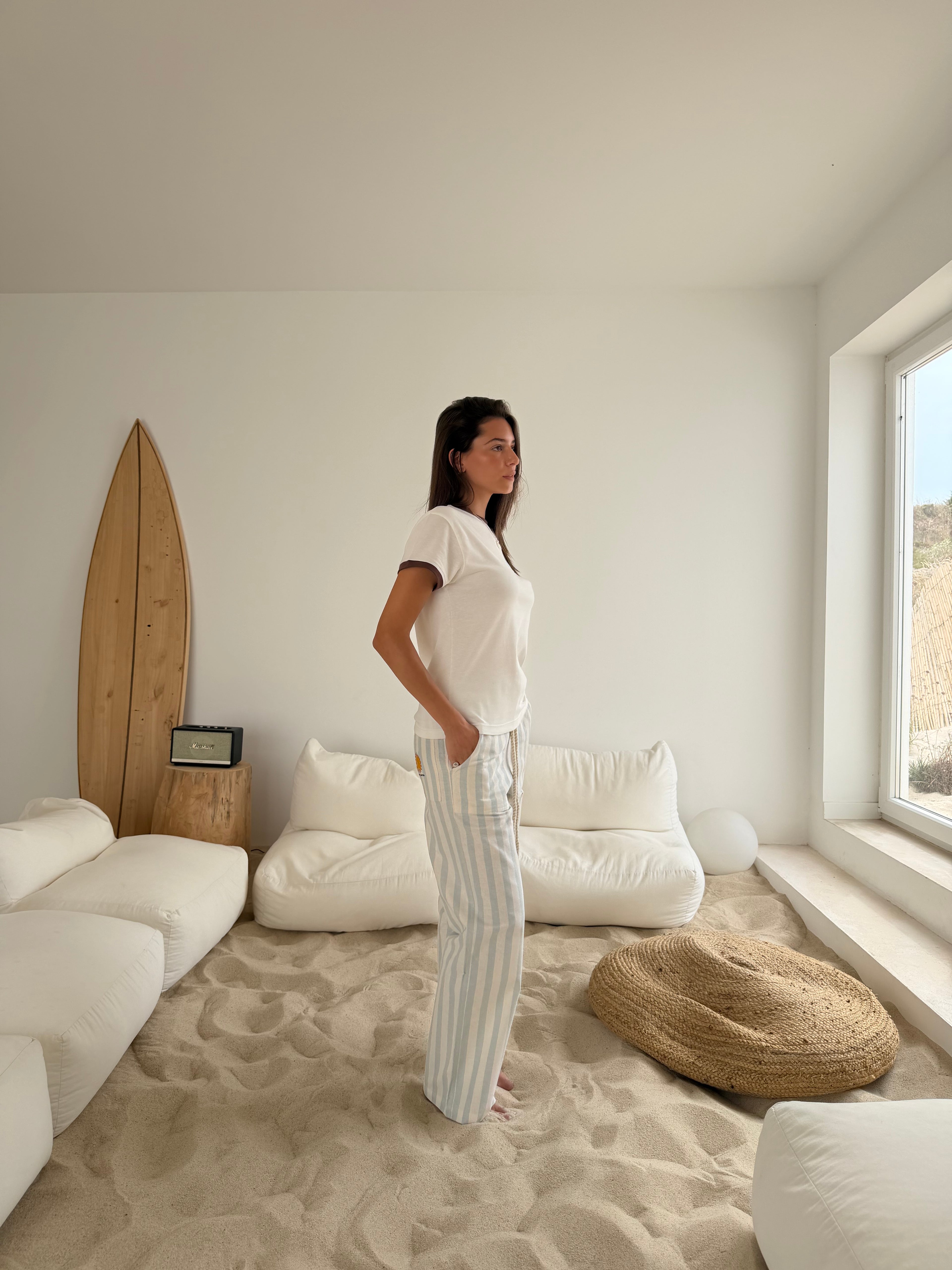 Mediterraneo Striped Pants