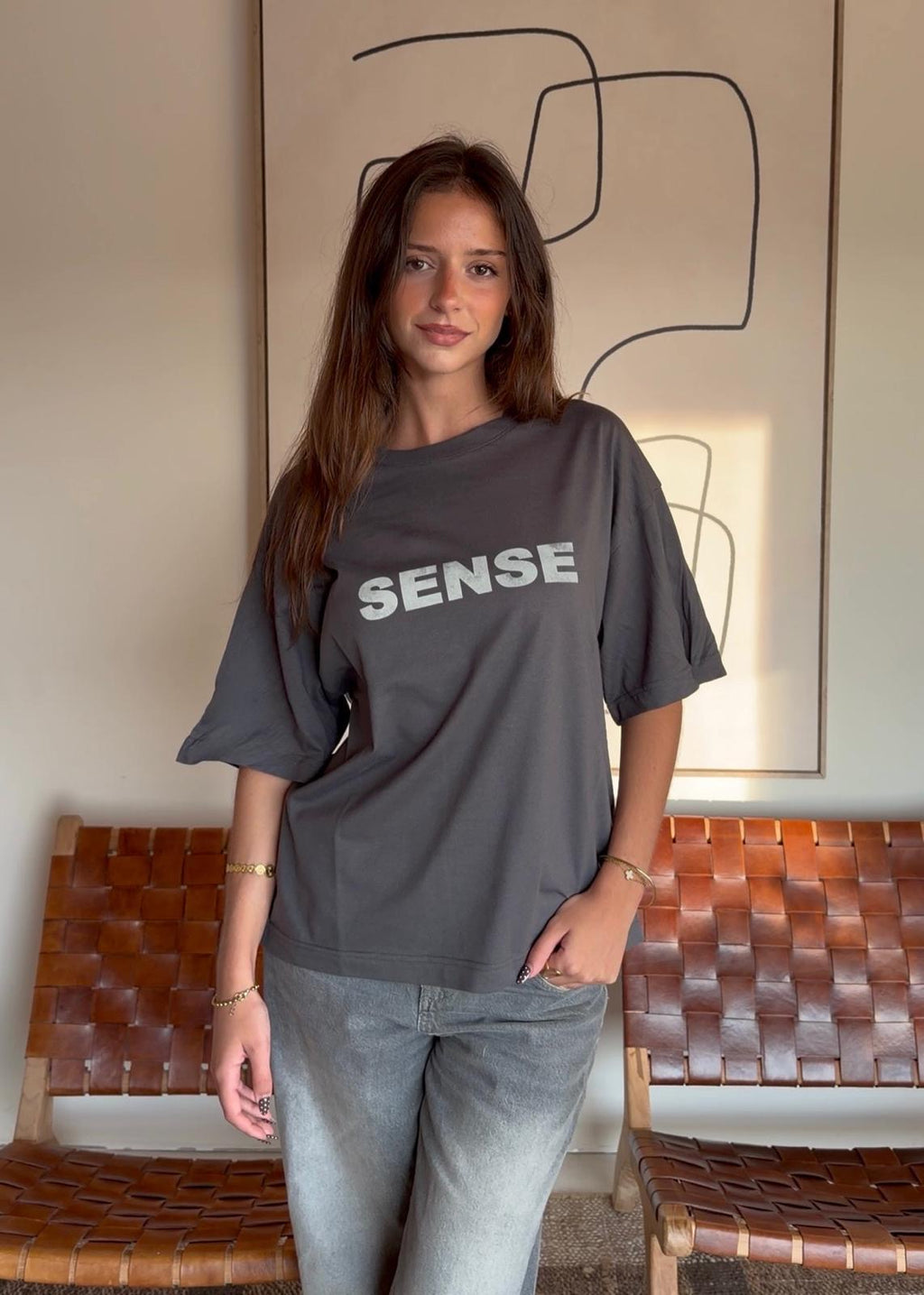 Sense Vintage Grey Tee