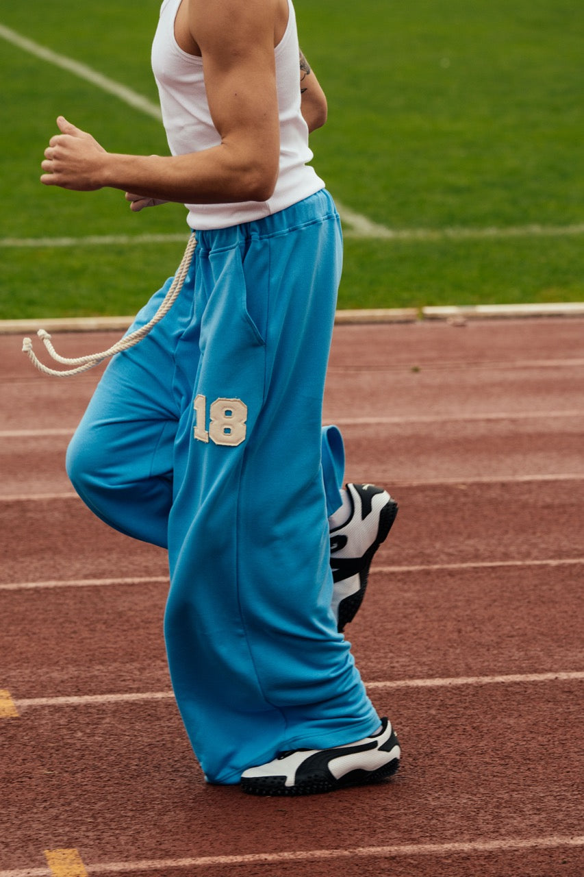 Blue Athletics Pants