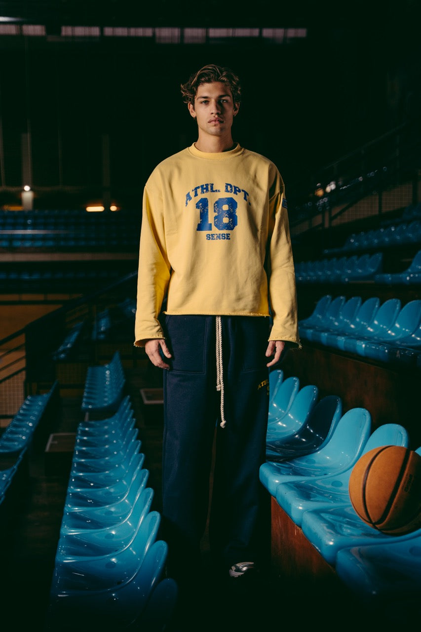 Yellow Athletics Crewneck
