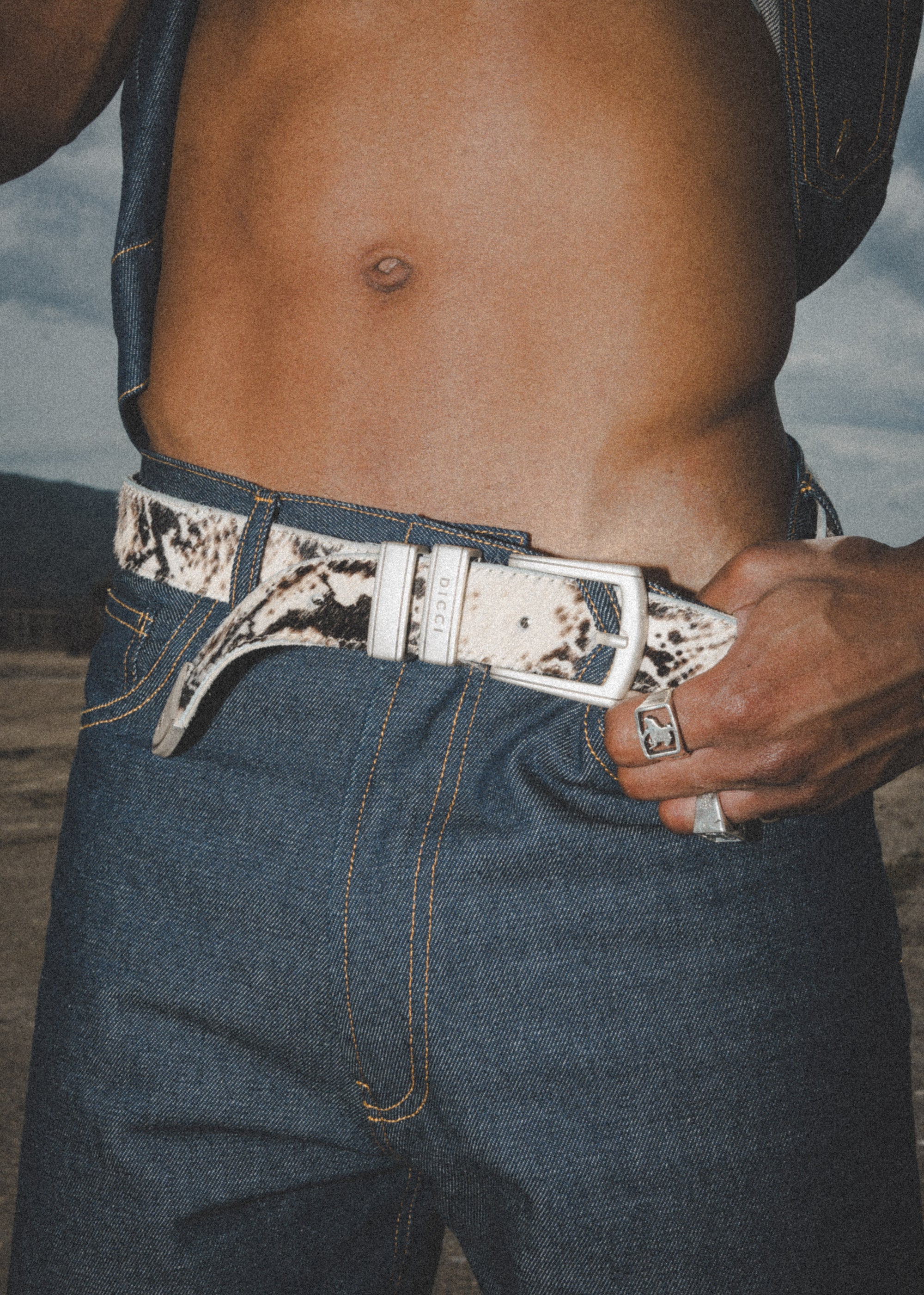 Cowhide Belt
