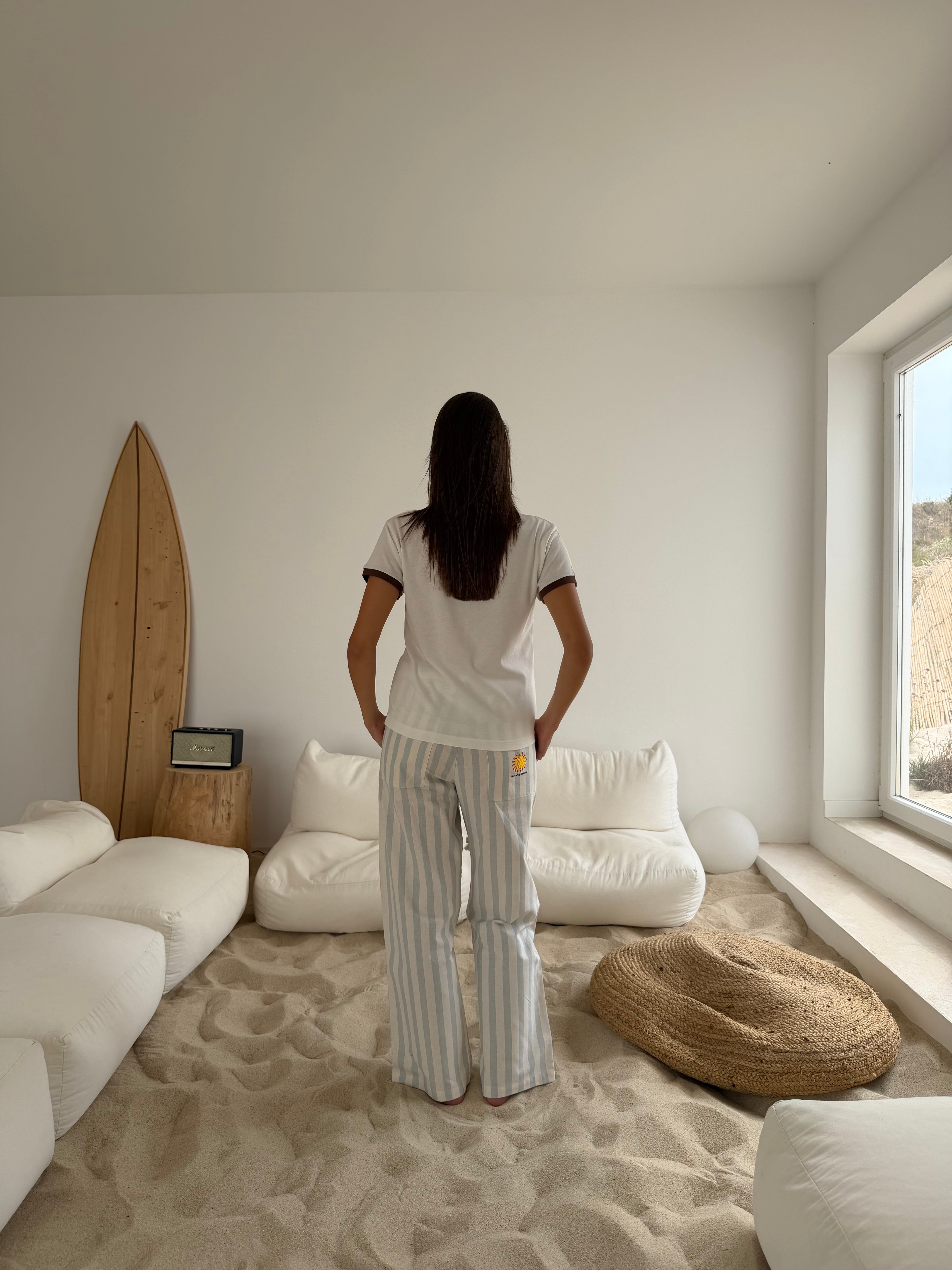 Mediterraneo Striped Pants