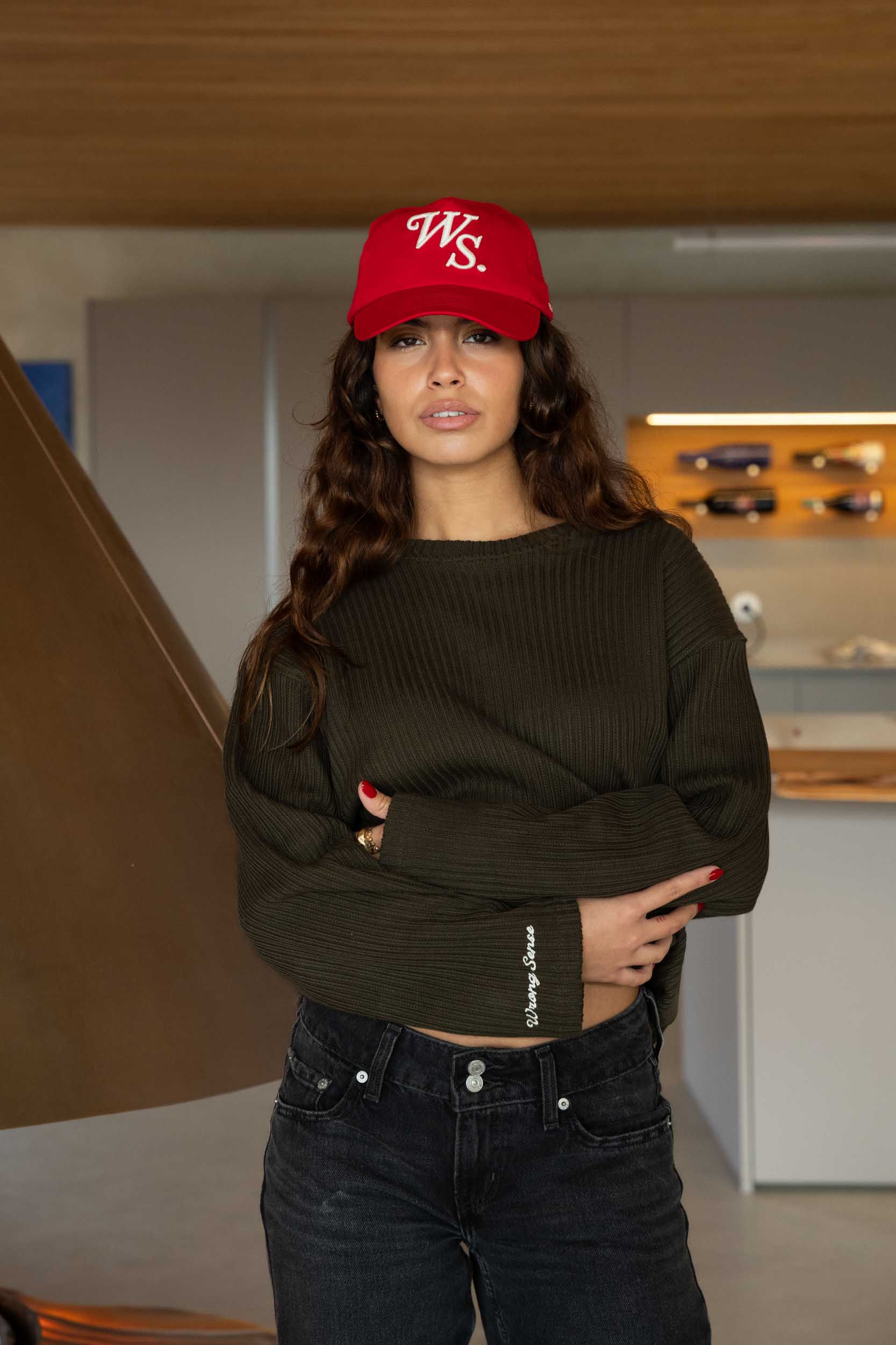Olive Signature Knit