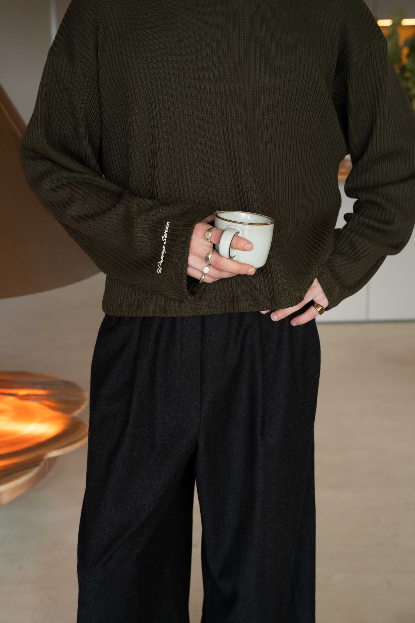 Olive Signature Knit