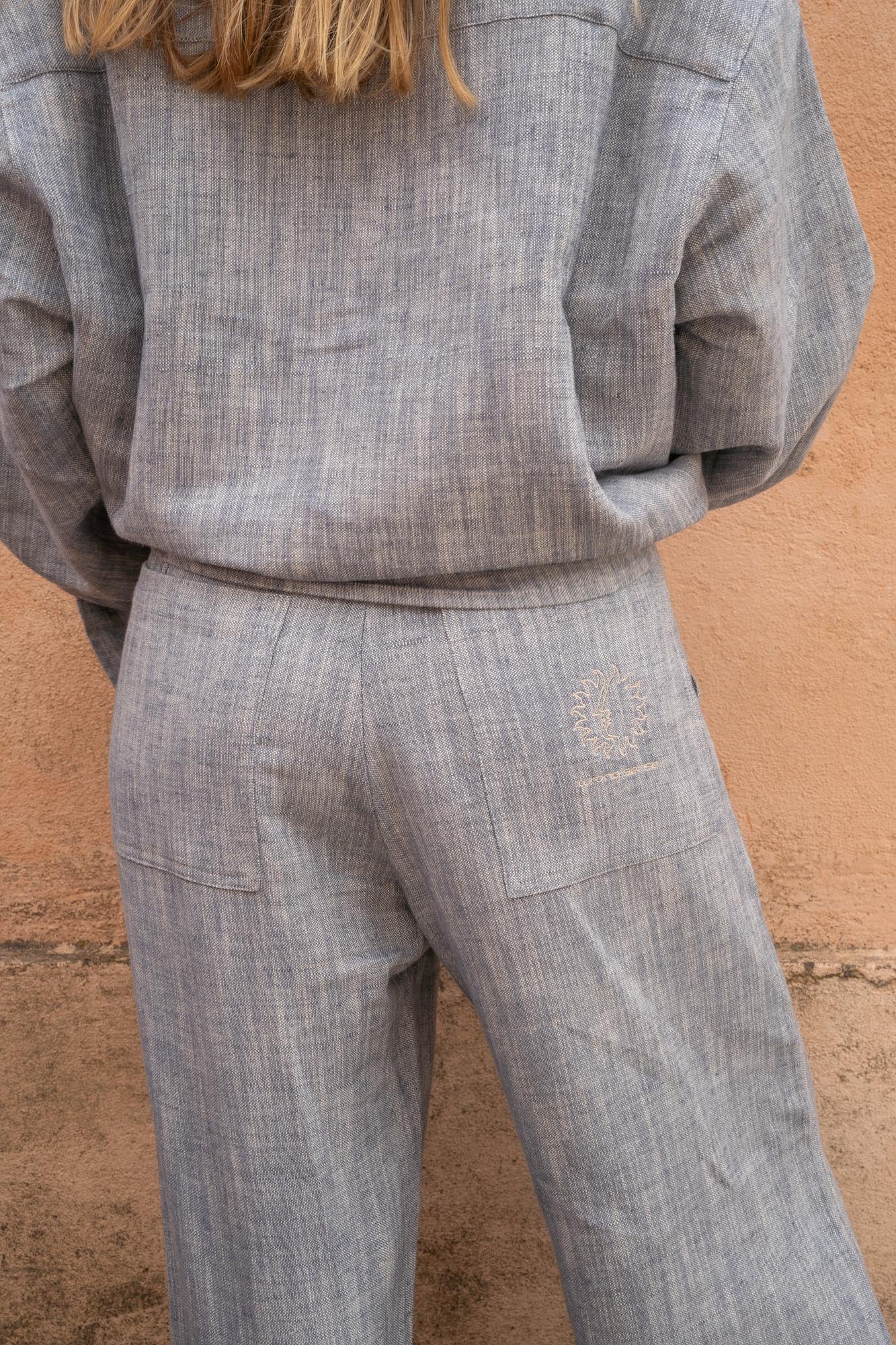 Marine Linen Pants