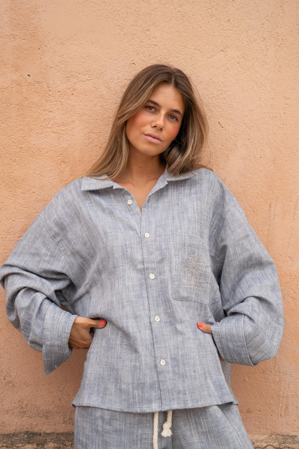 Marine Linen Shirt