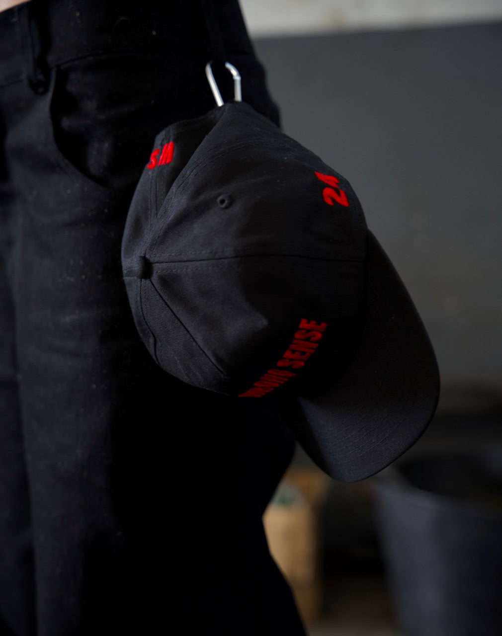 Jet Black cap