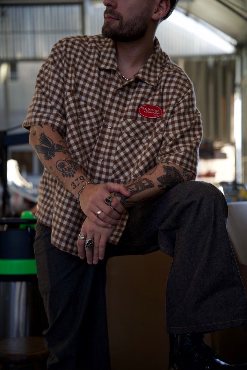 Brown Flannel Shirt