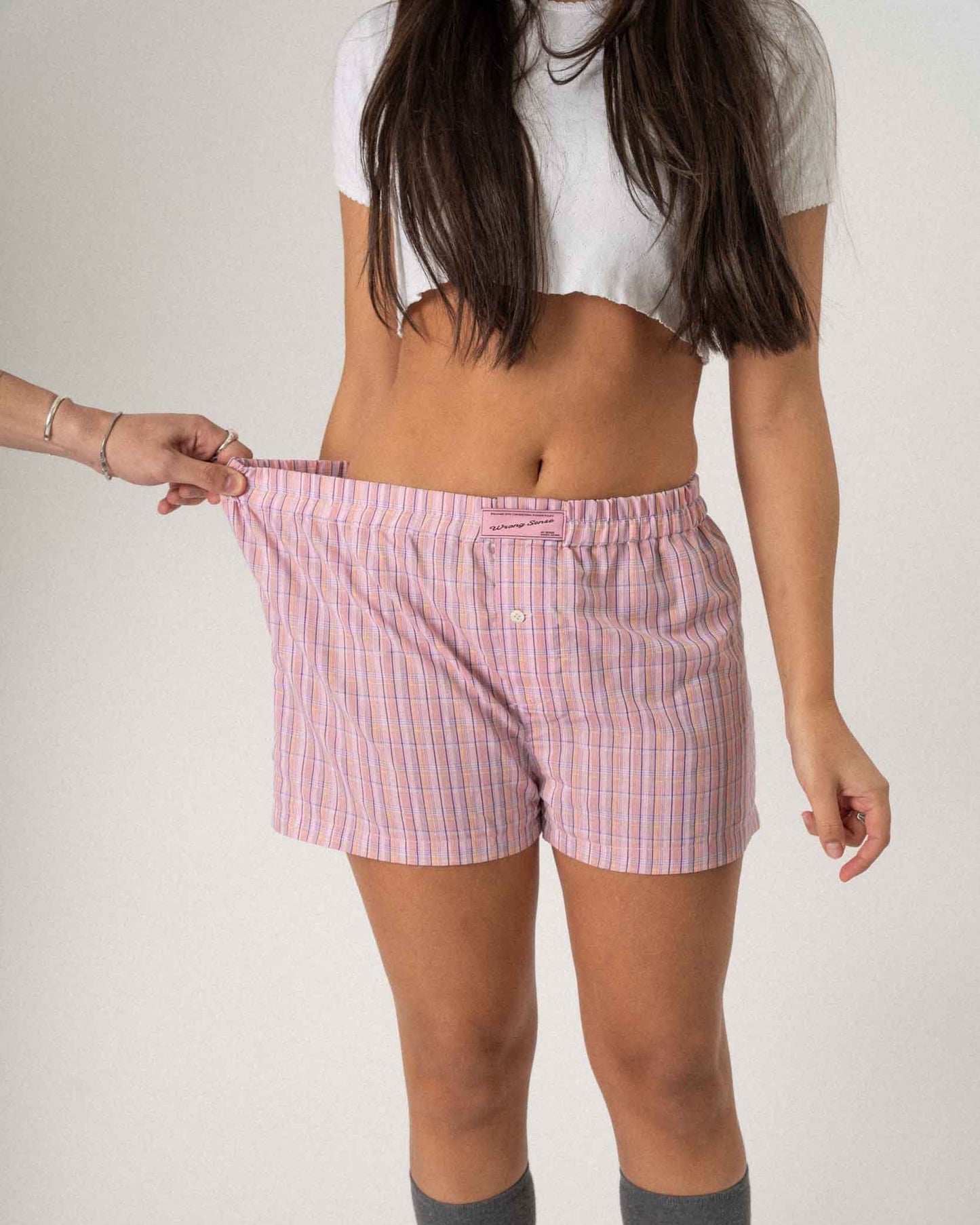 Pink Checkmate Boxers