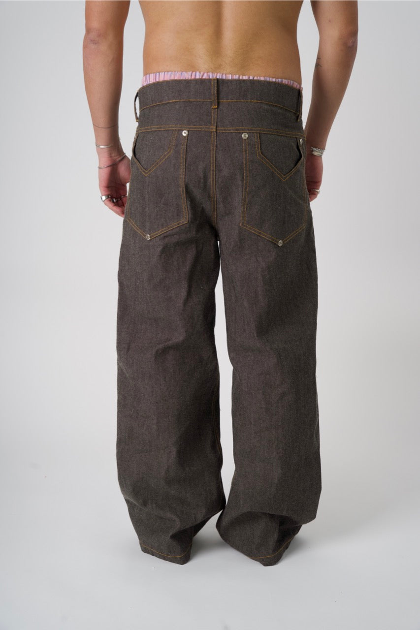 Raw Denim Pants