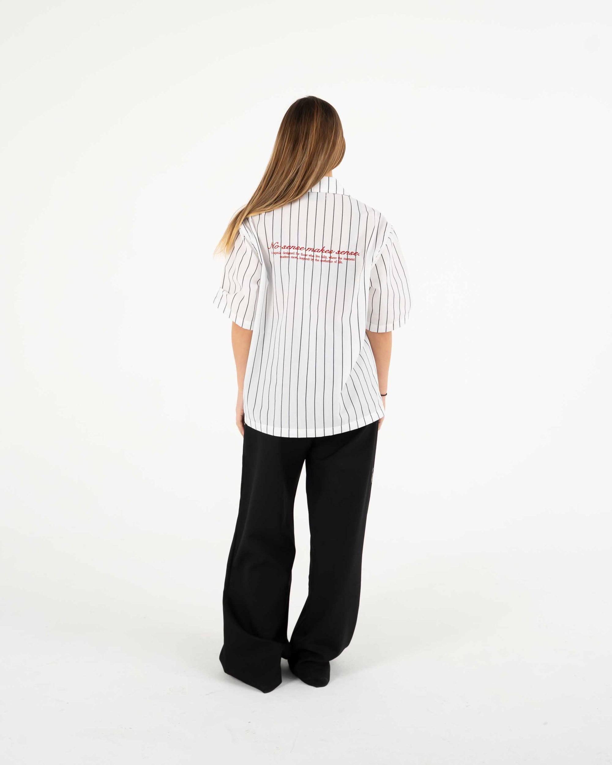 White Striped Shirt