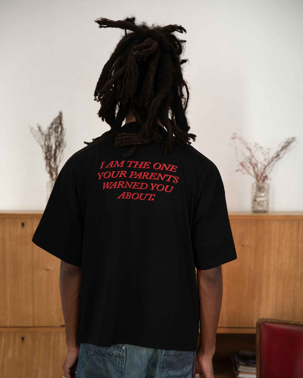 Amore Black Tee