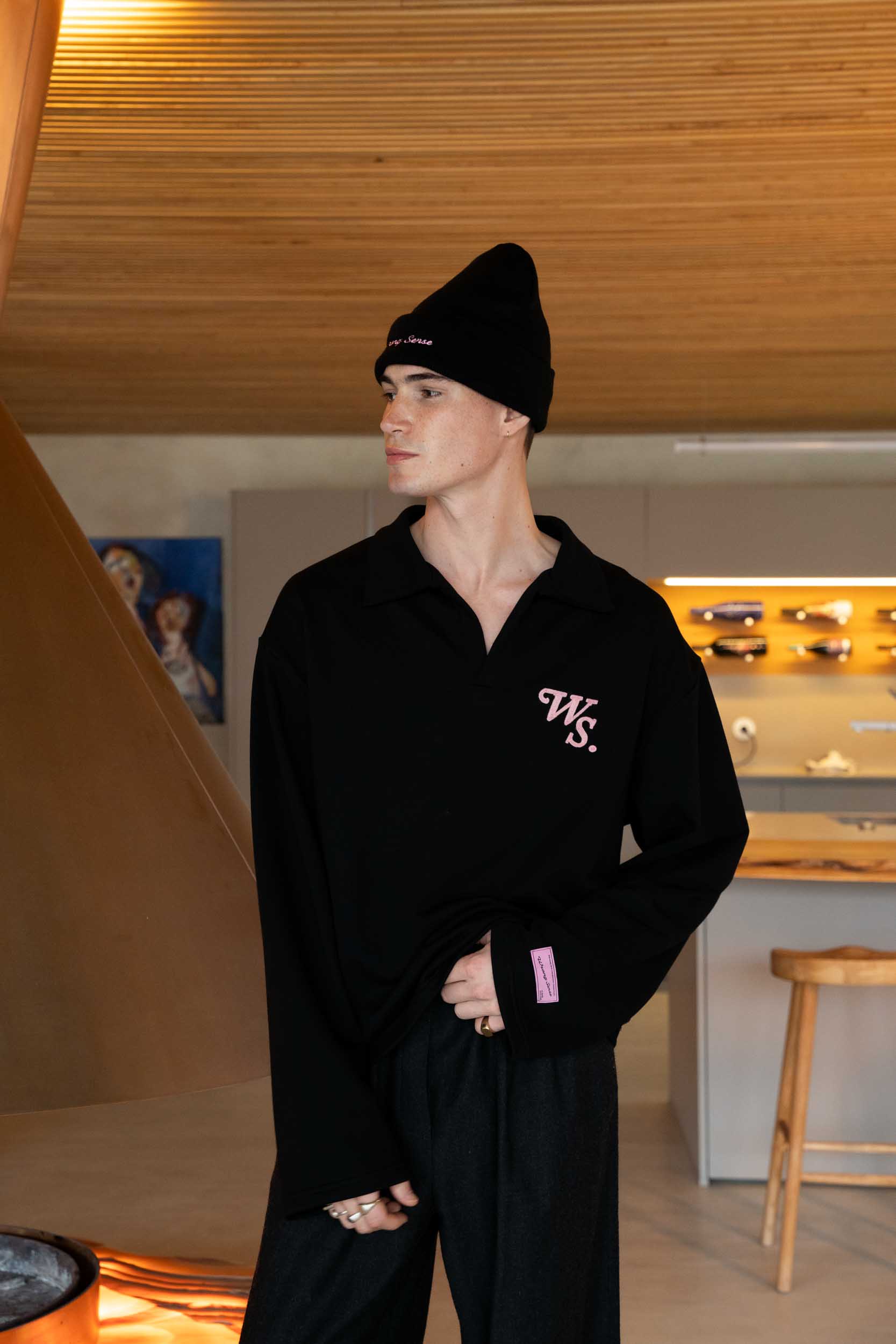 Noir Signature Beanie