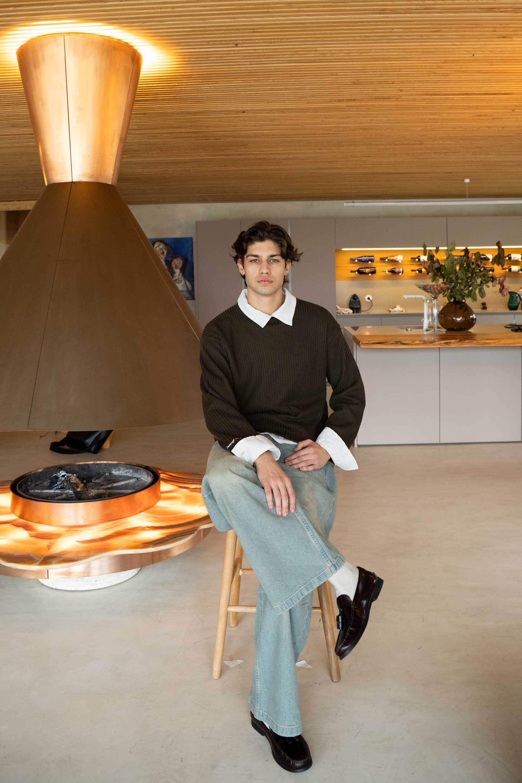 Olive Signature Knit