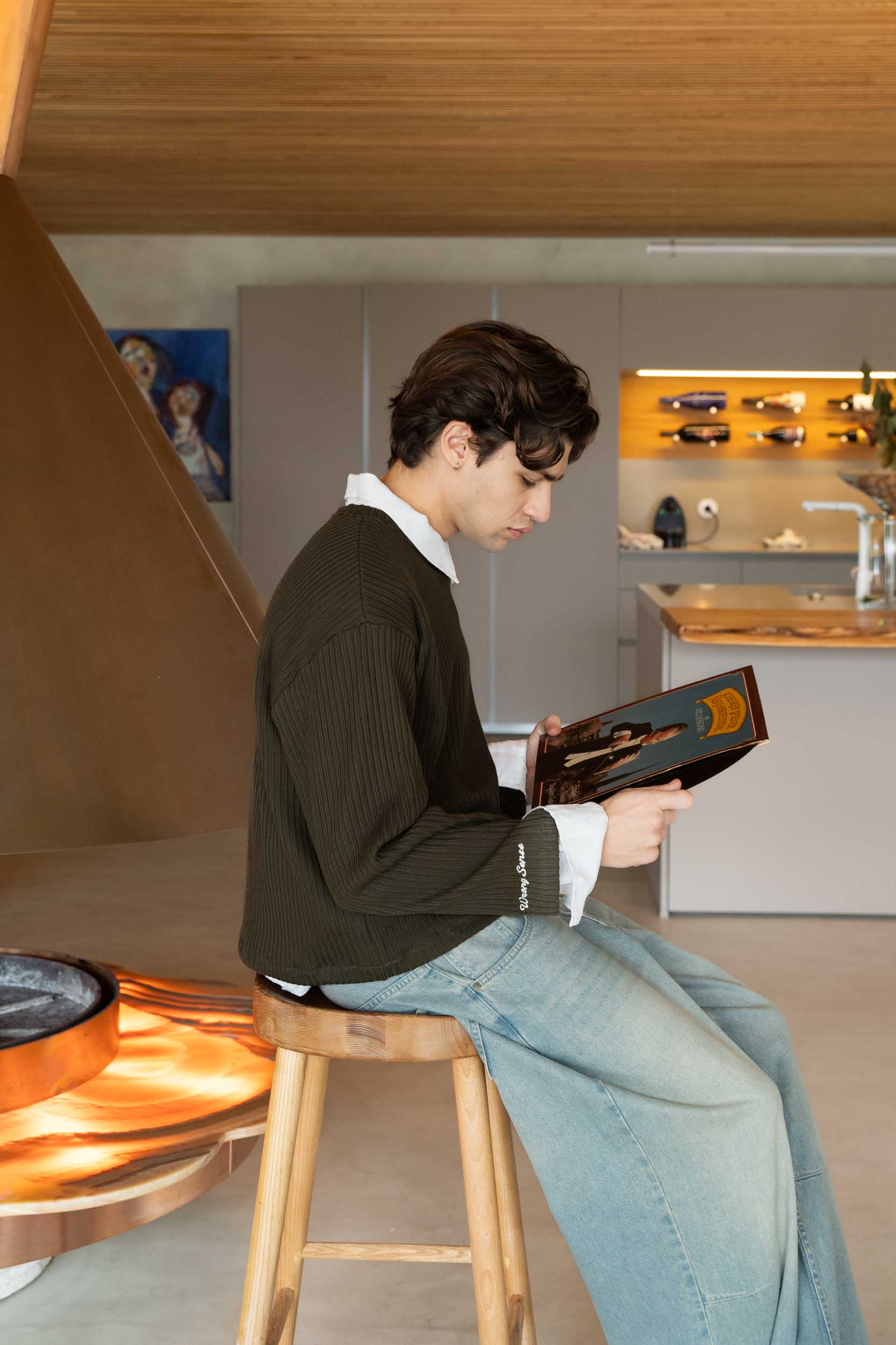 Olive Signature Knit