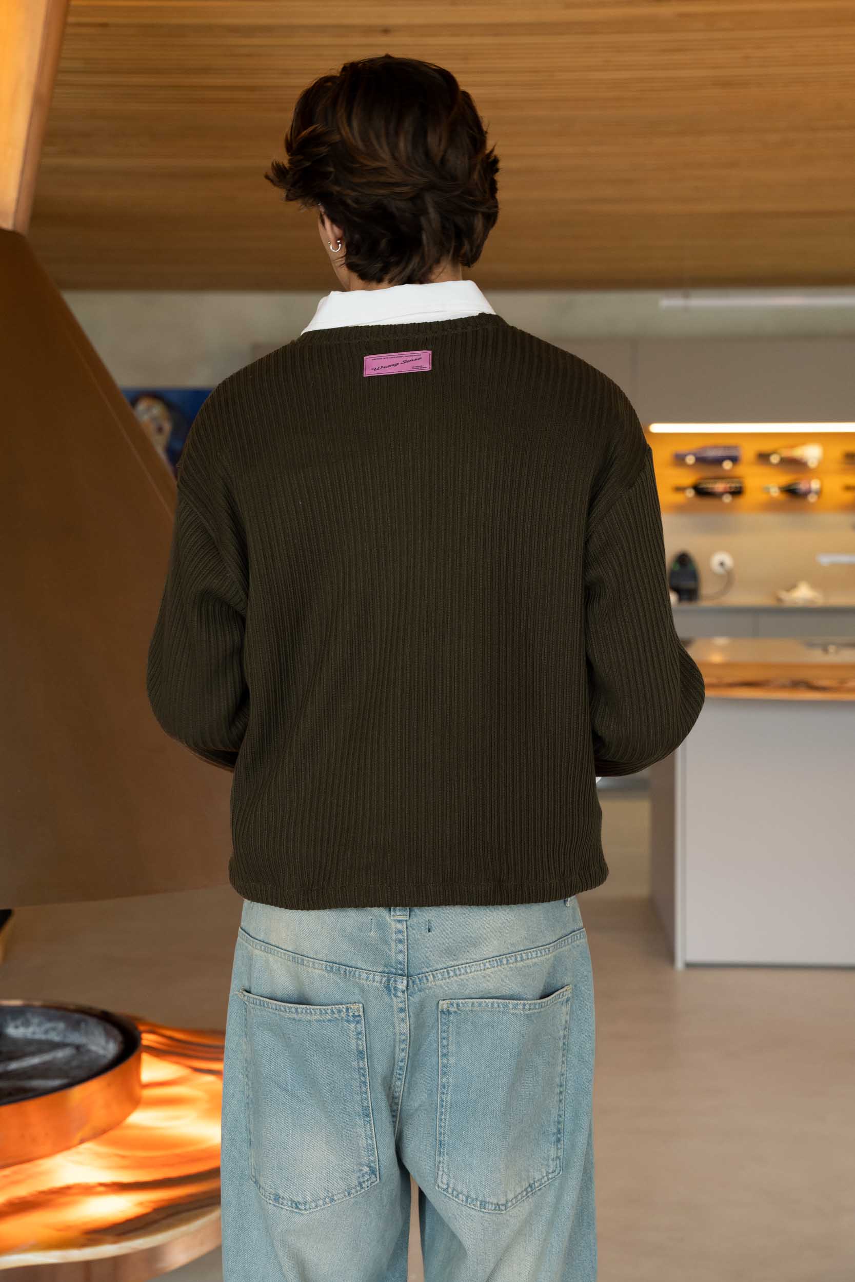 Olive Signature Knit