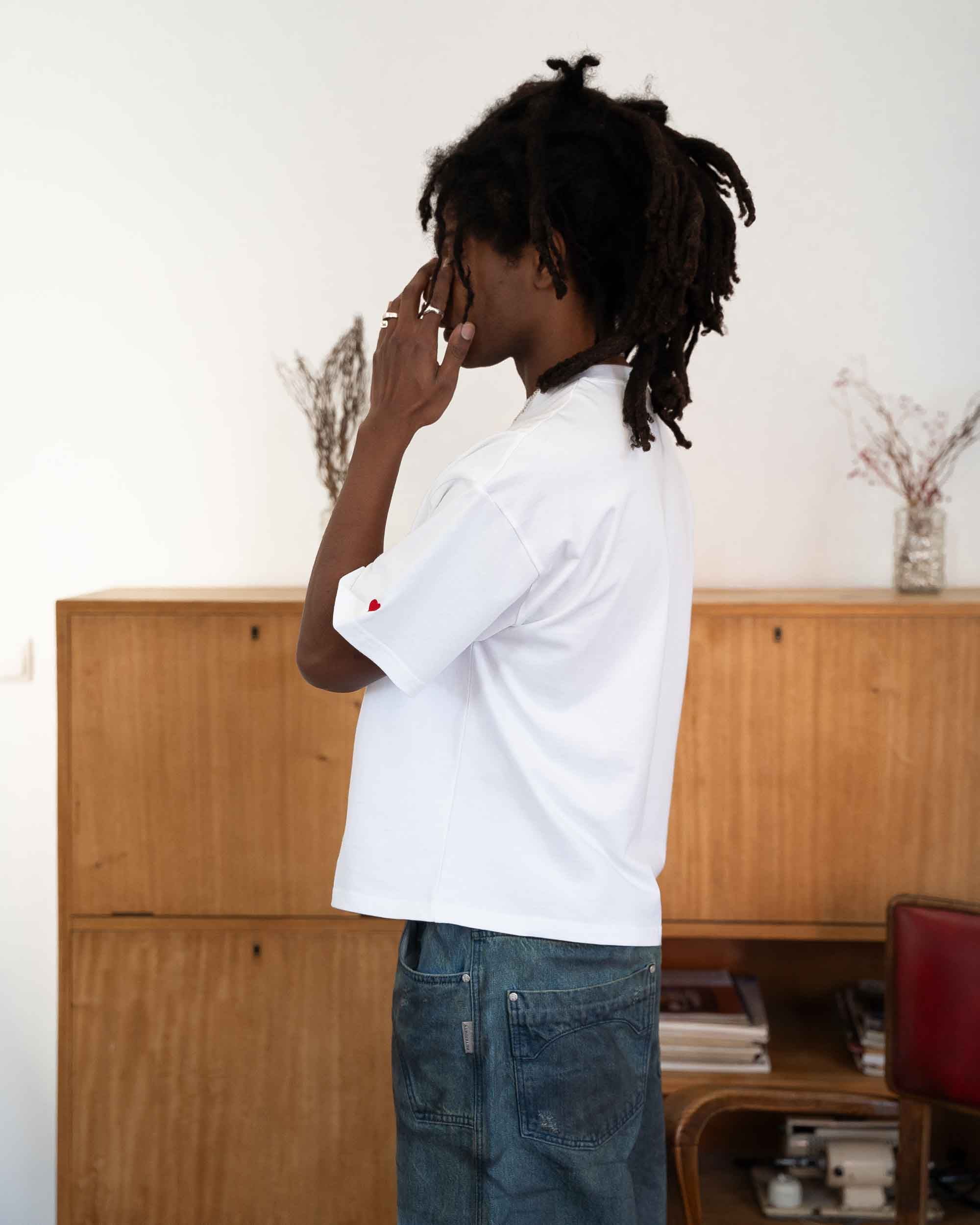 Amore White Tee