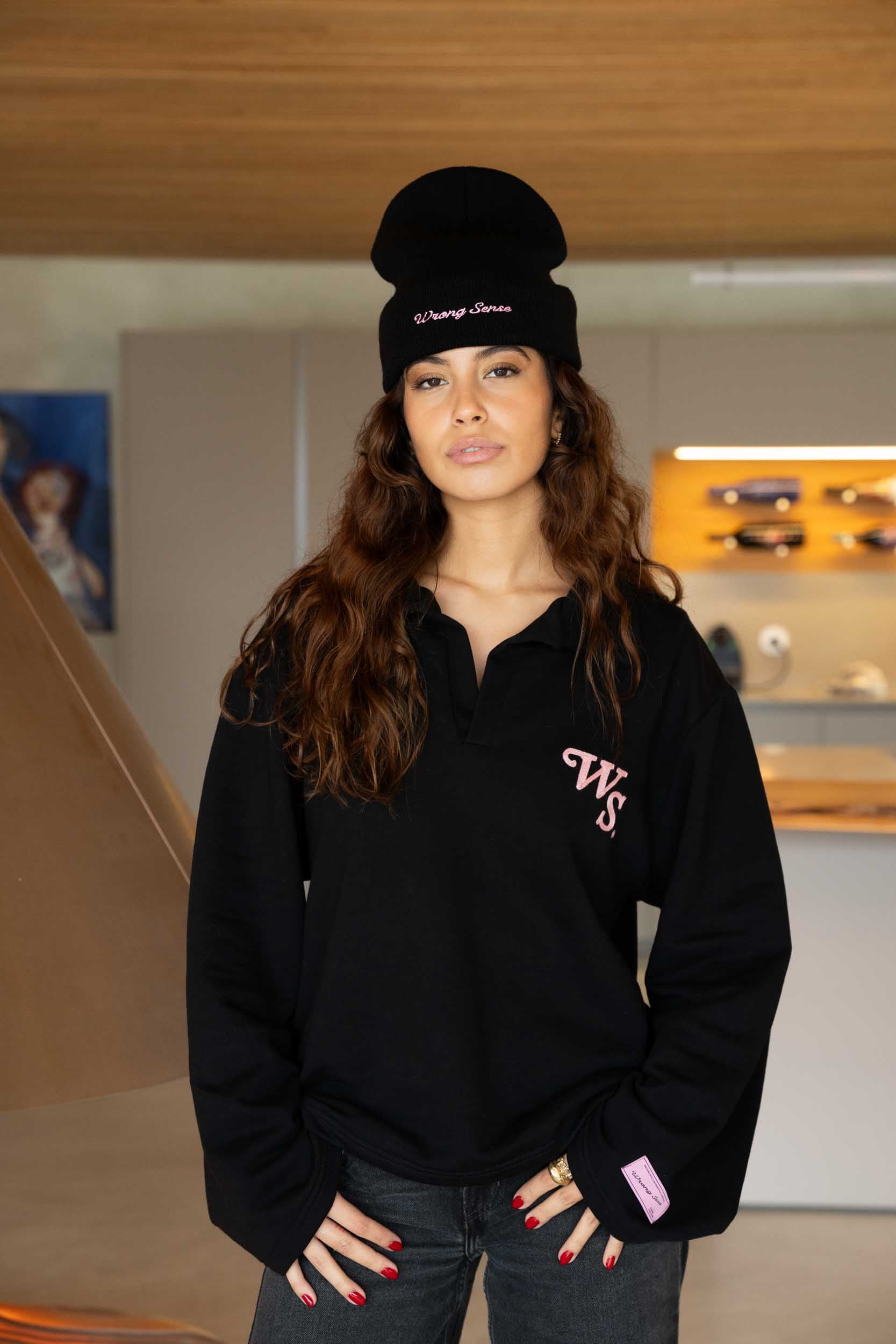 Noir Signature Beanie