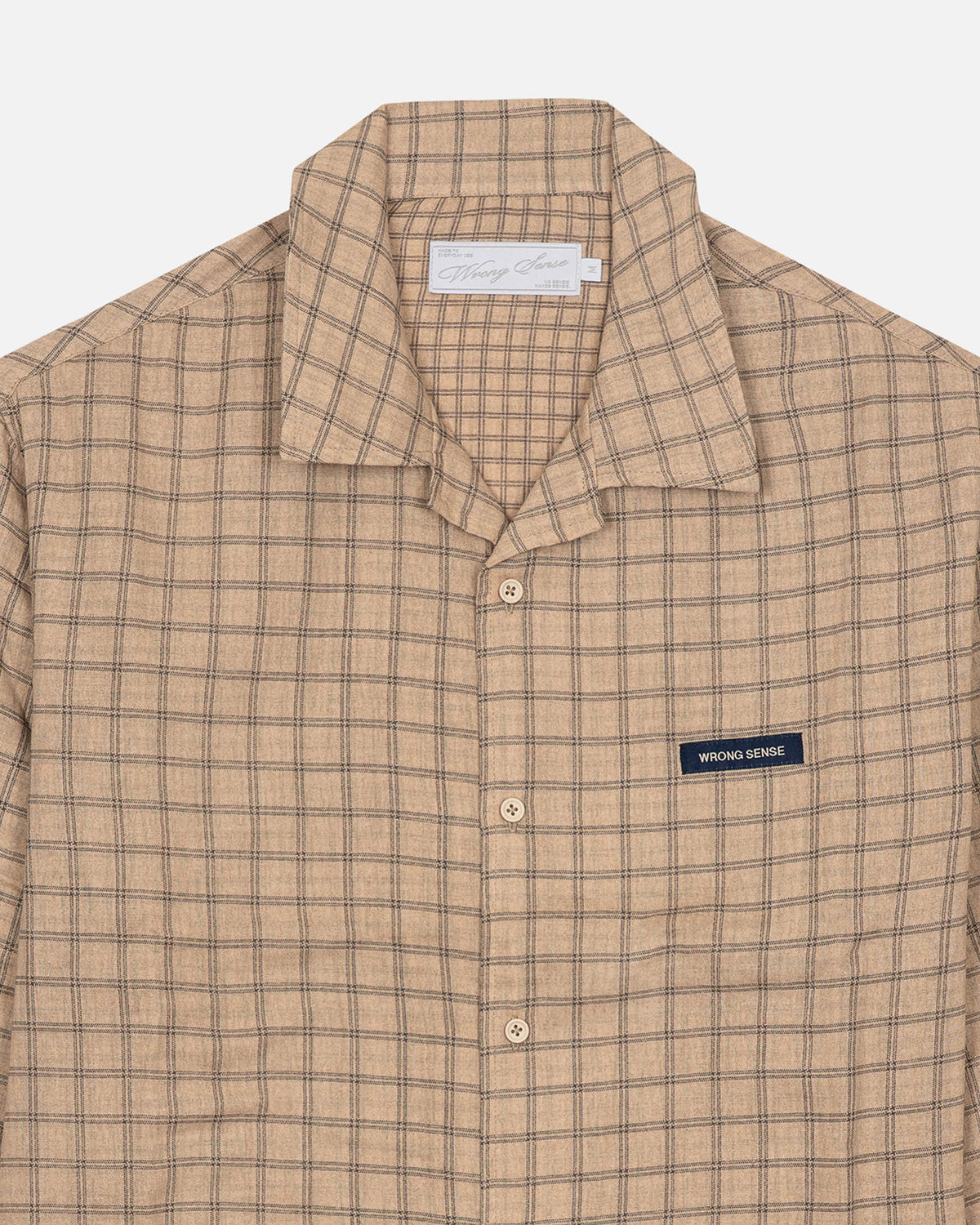 AW Brown Checkered Shirt