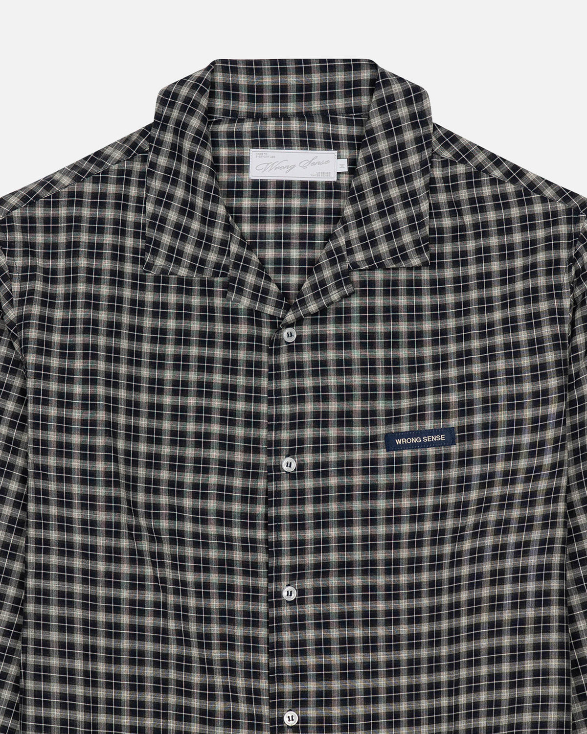 AW Blue Checkered Shirt
