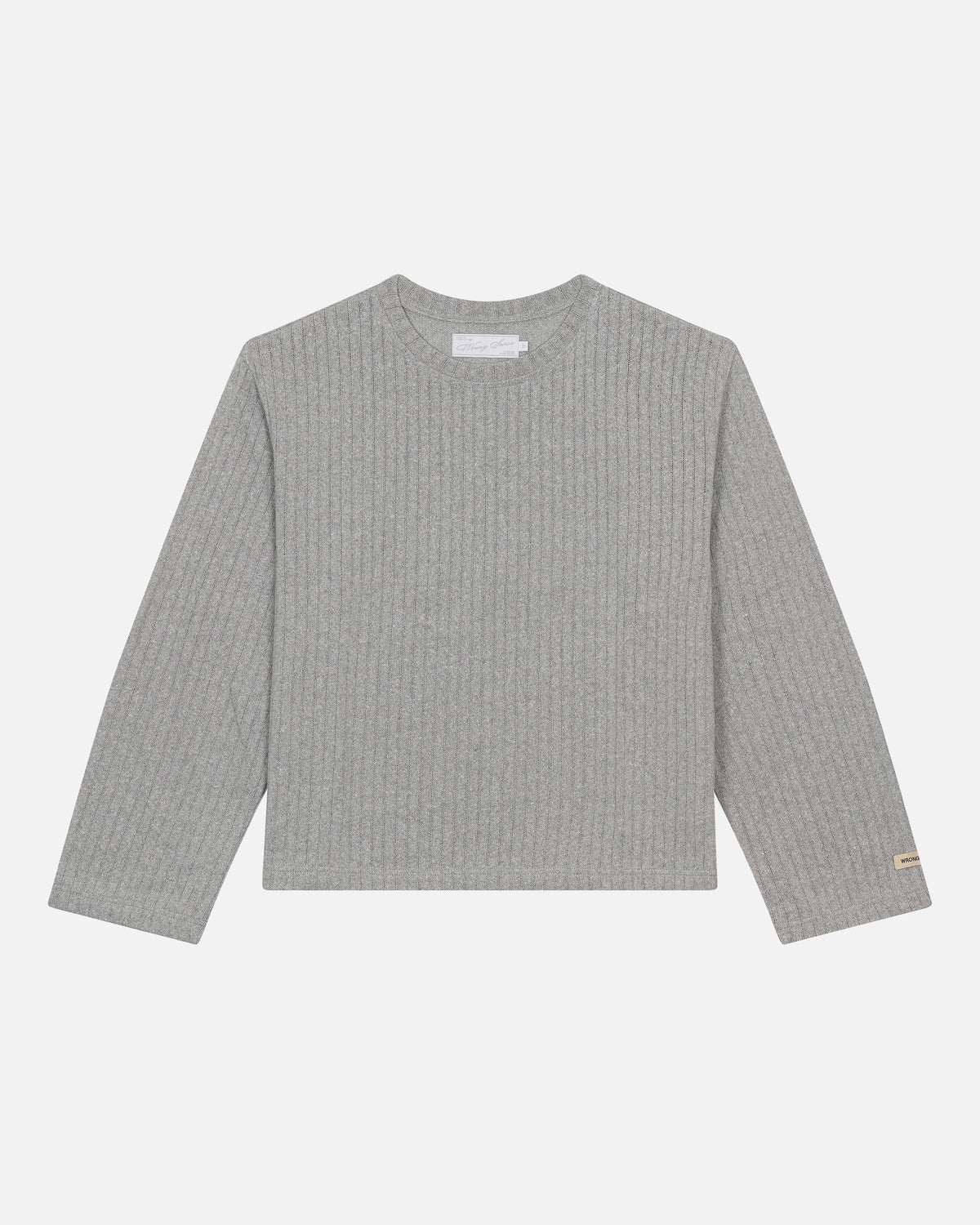 AW Grey Knit Longsleeve