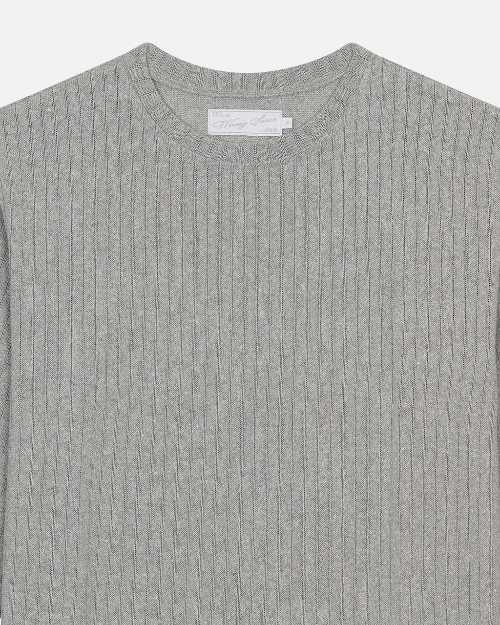 AW Grey Knit Longsleeve