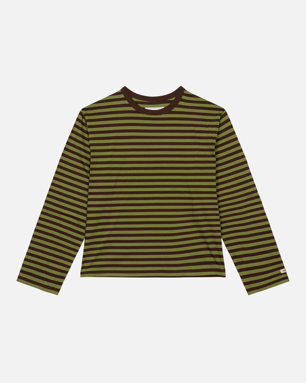 AW Green Striped Longsleeve