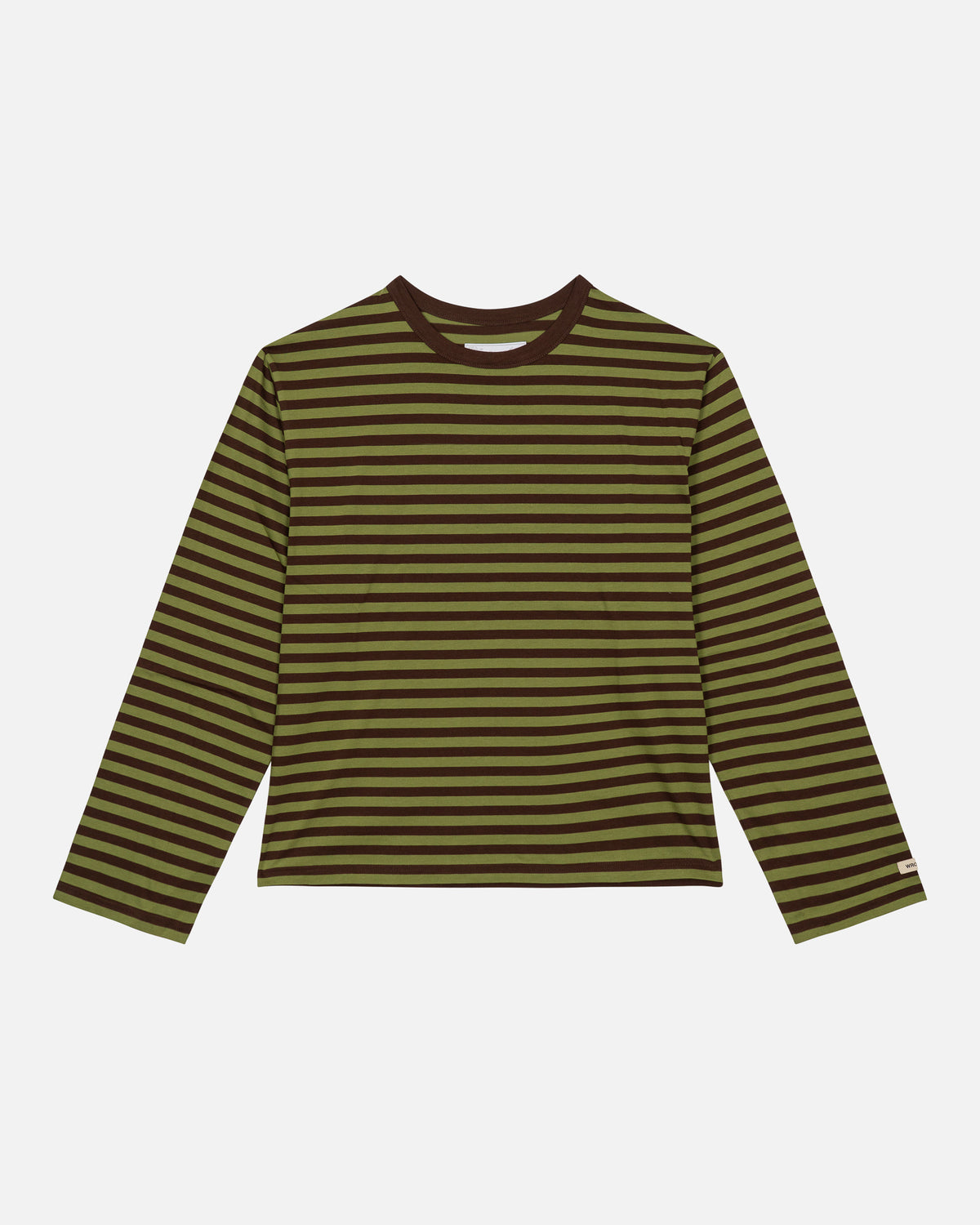 AW Green Striped Longsleeve