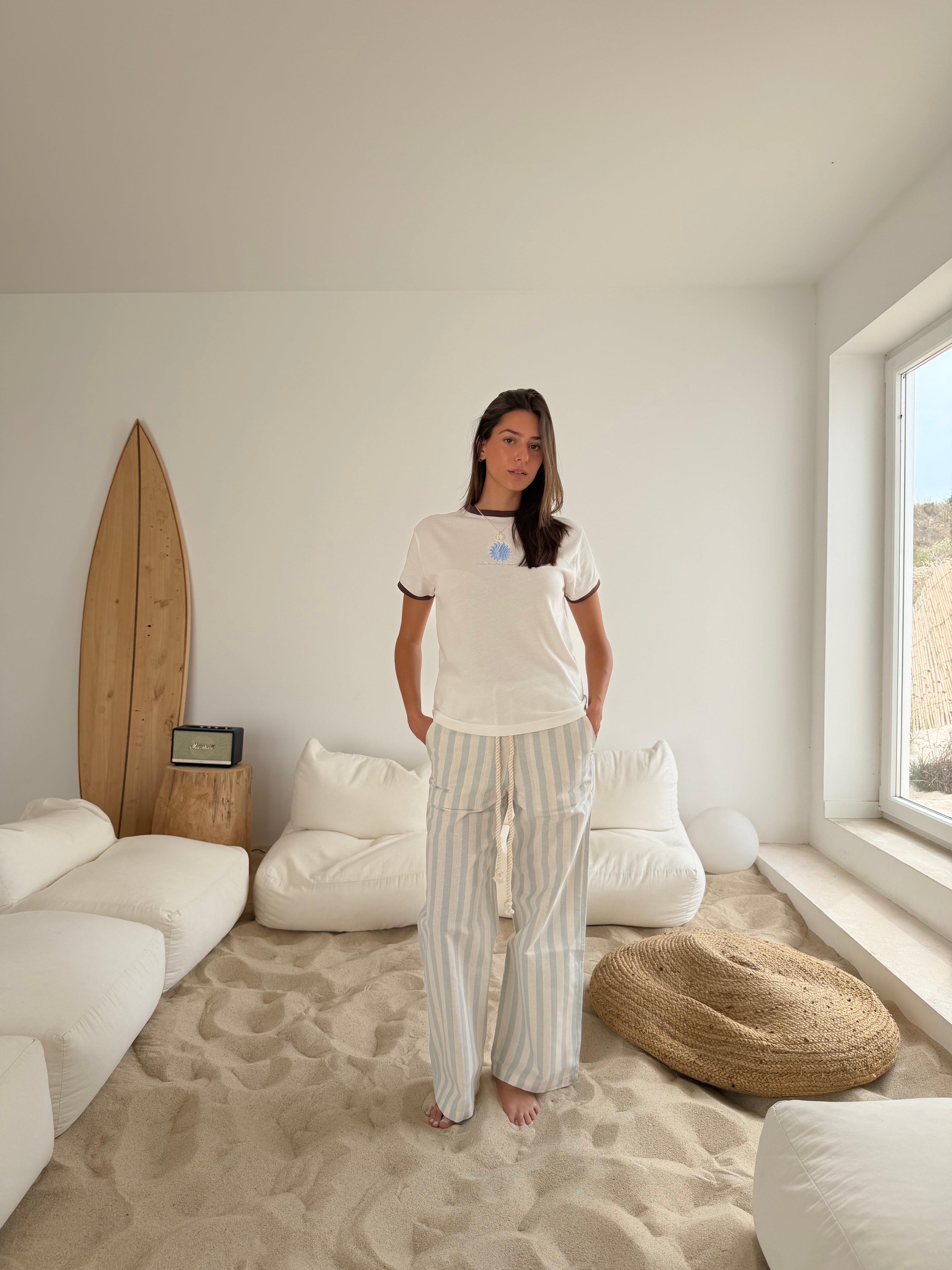 Mediterraneo Striped Pants