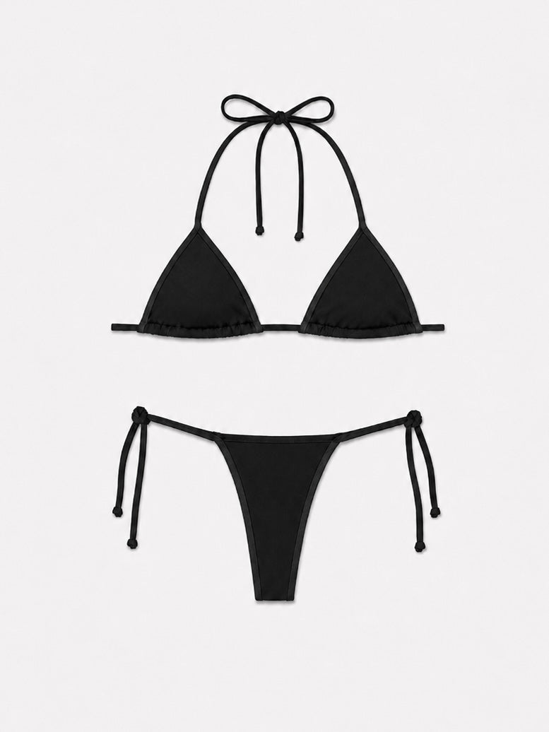 Neutrals Black Bikini