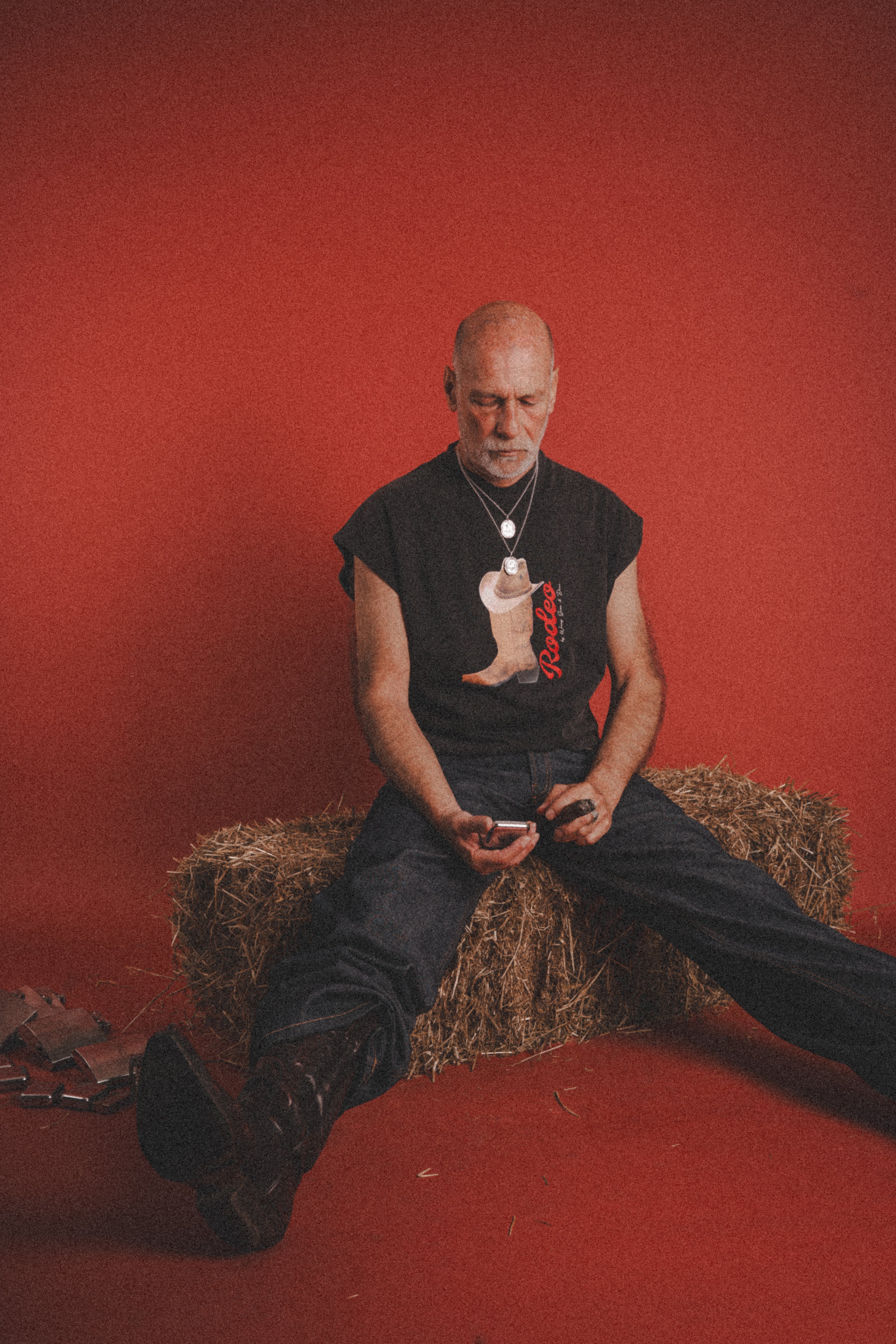 Fade Out Sleveless Tee - WRONG SENSE® X DICCI