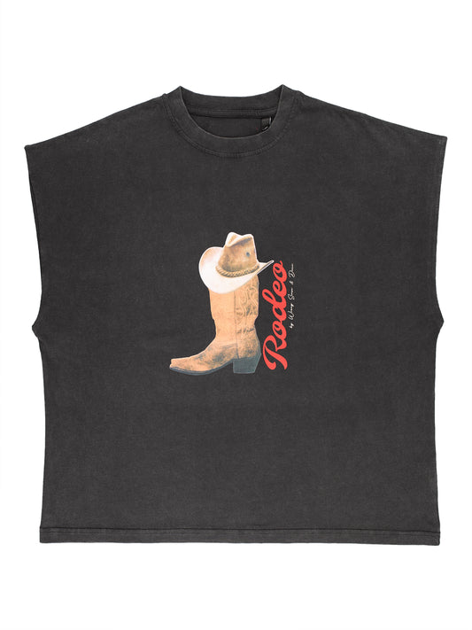 Fade Out Sleveless Tee - WRONG SENSE® X DICCI