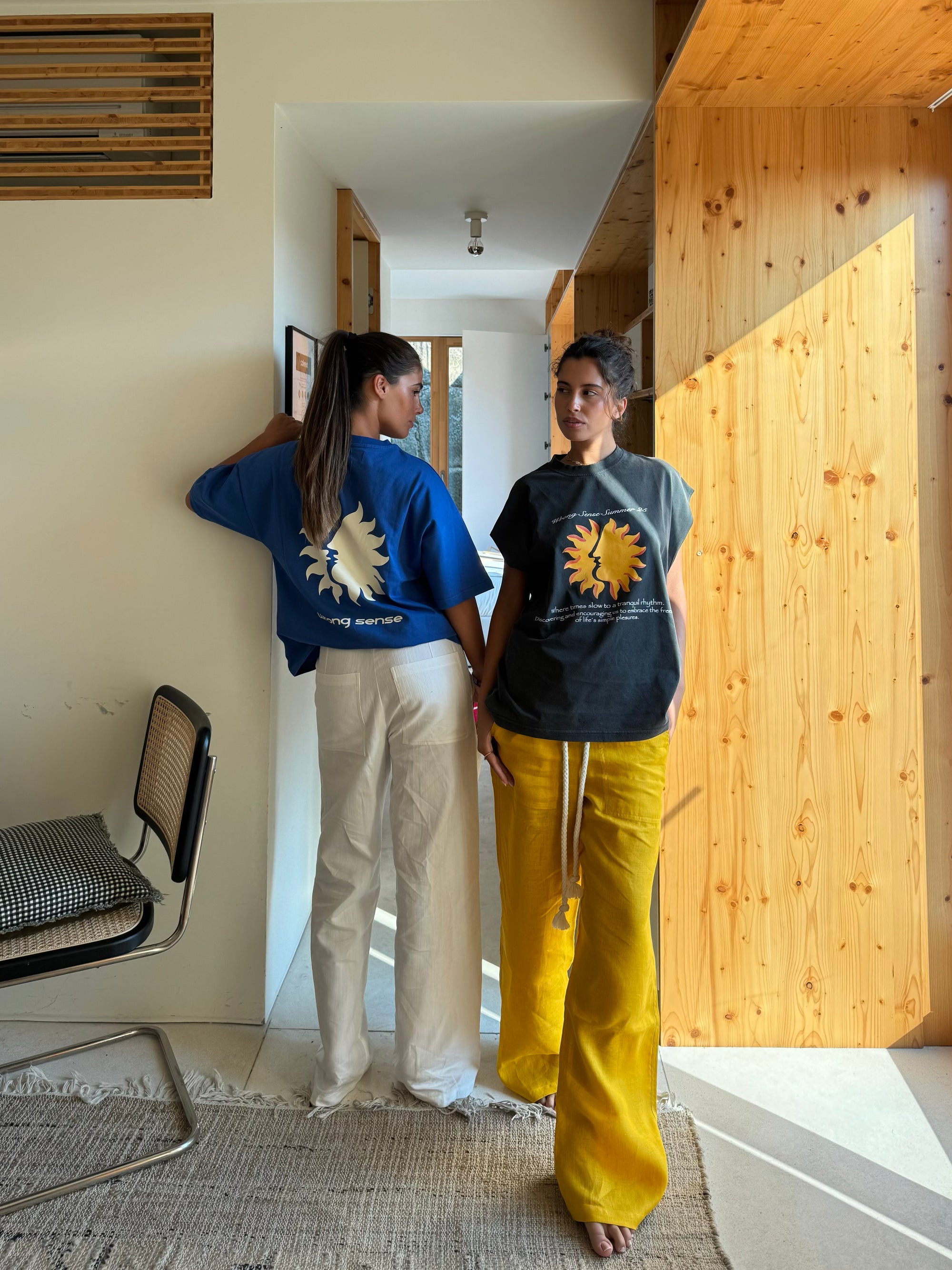 Yellow Linen Pants