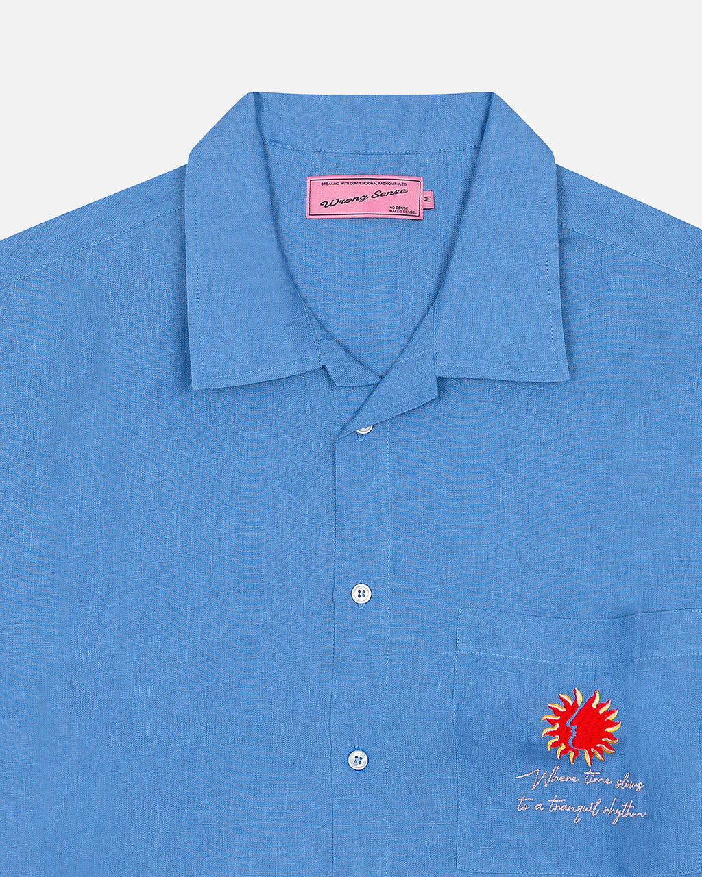 Navy Linen Shirt