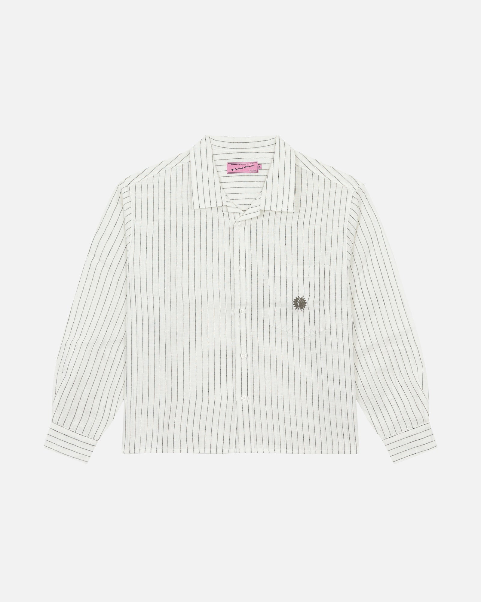 Striped Neutrals Linen Shirt