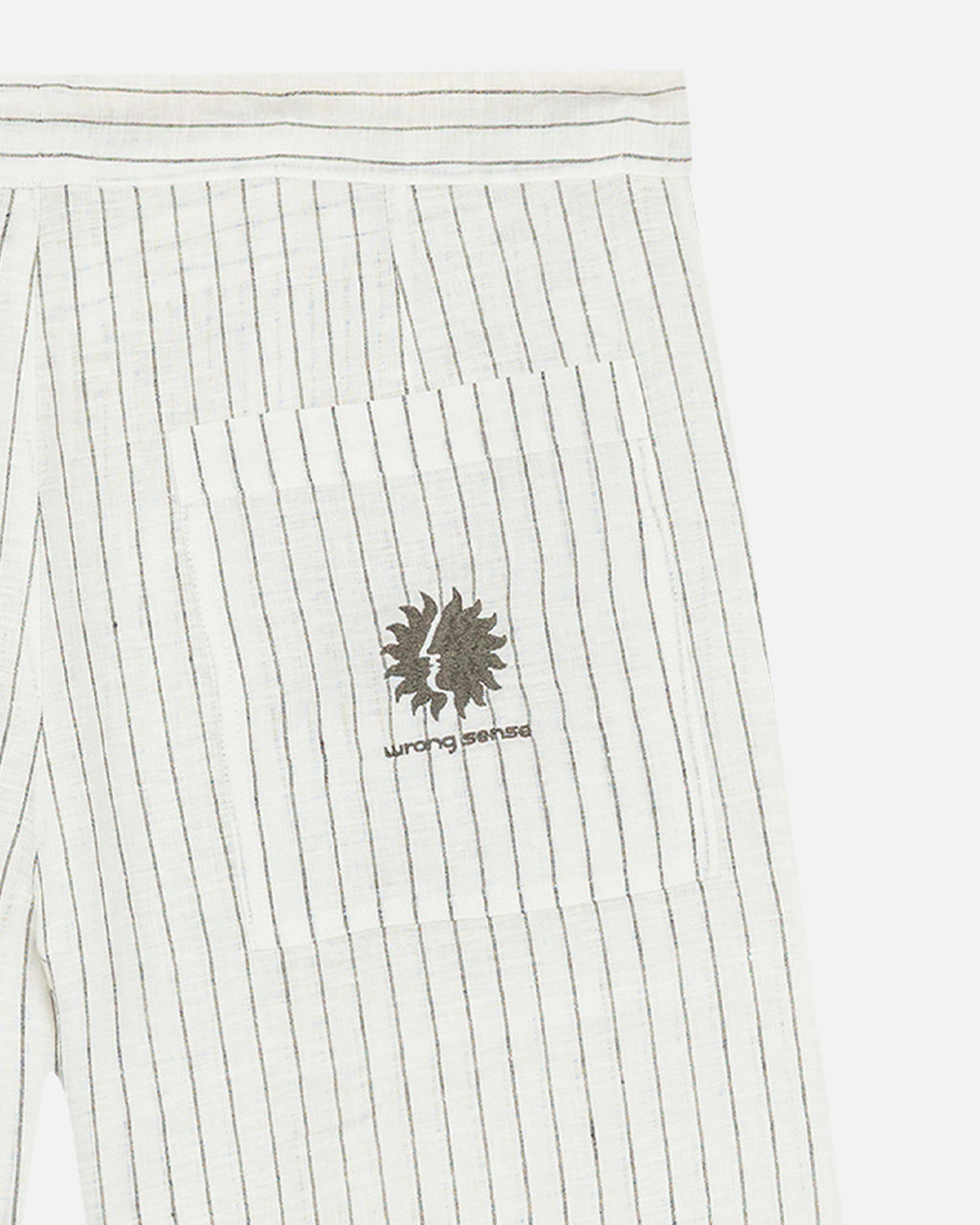 Striped Neutrals Linen Pants