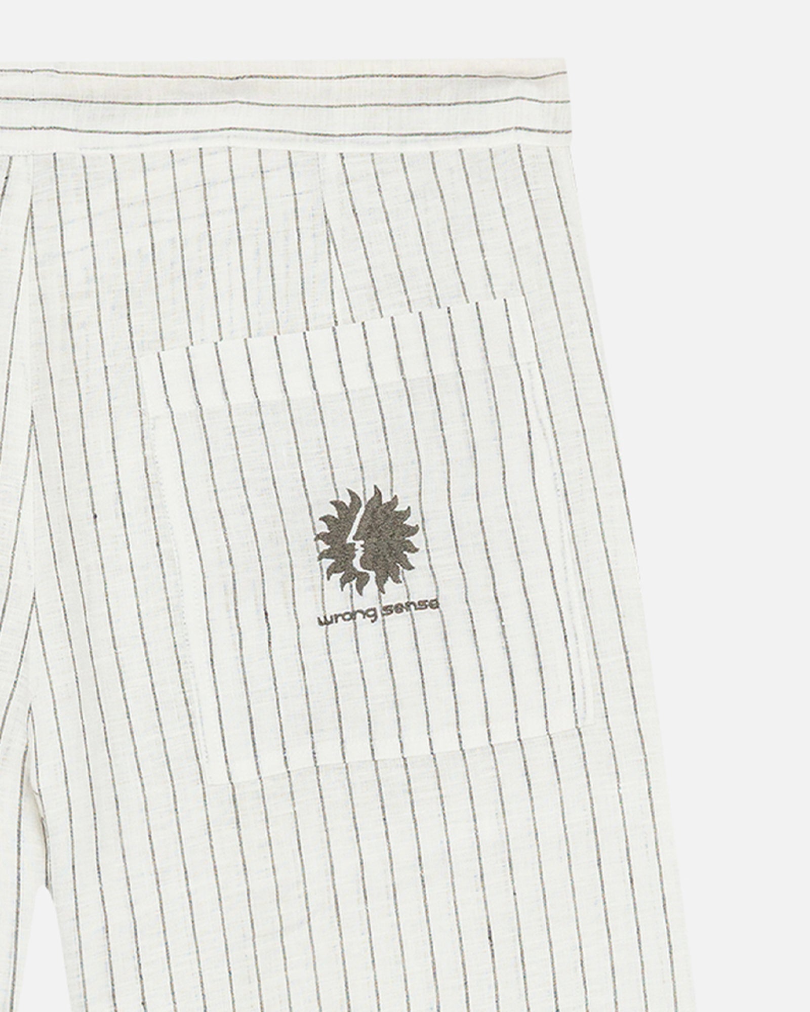 Striped Neutrals Linen Pants