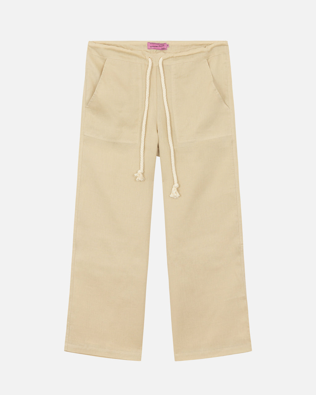 Sand Neutrals Linen Pants
