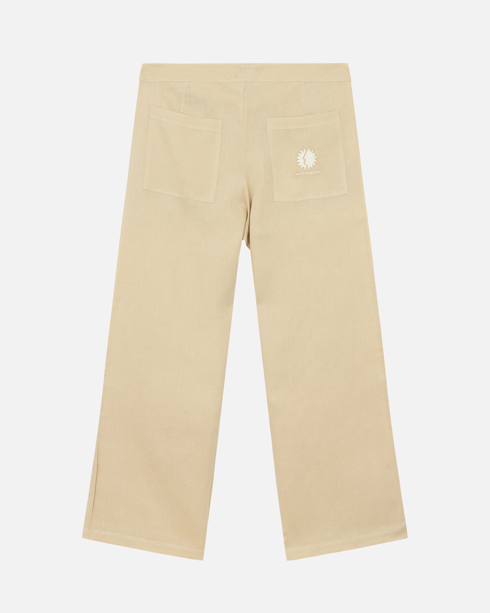 Sand Neutrals Linen Pants