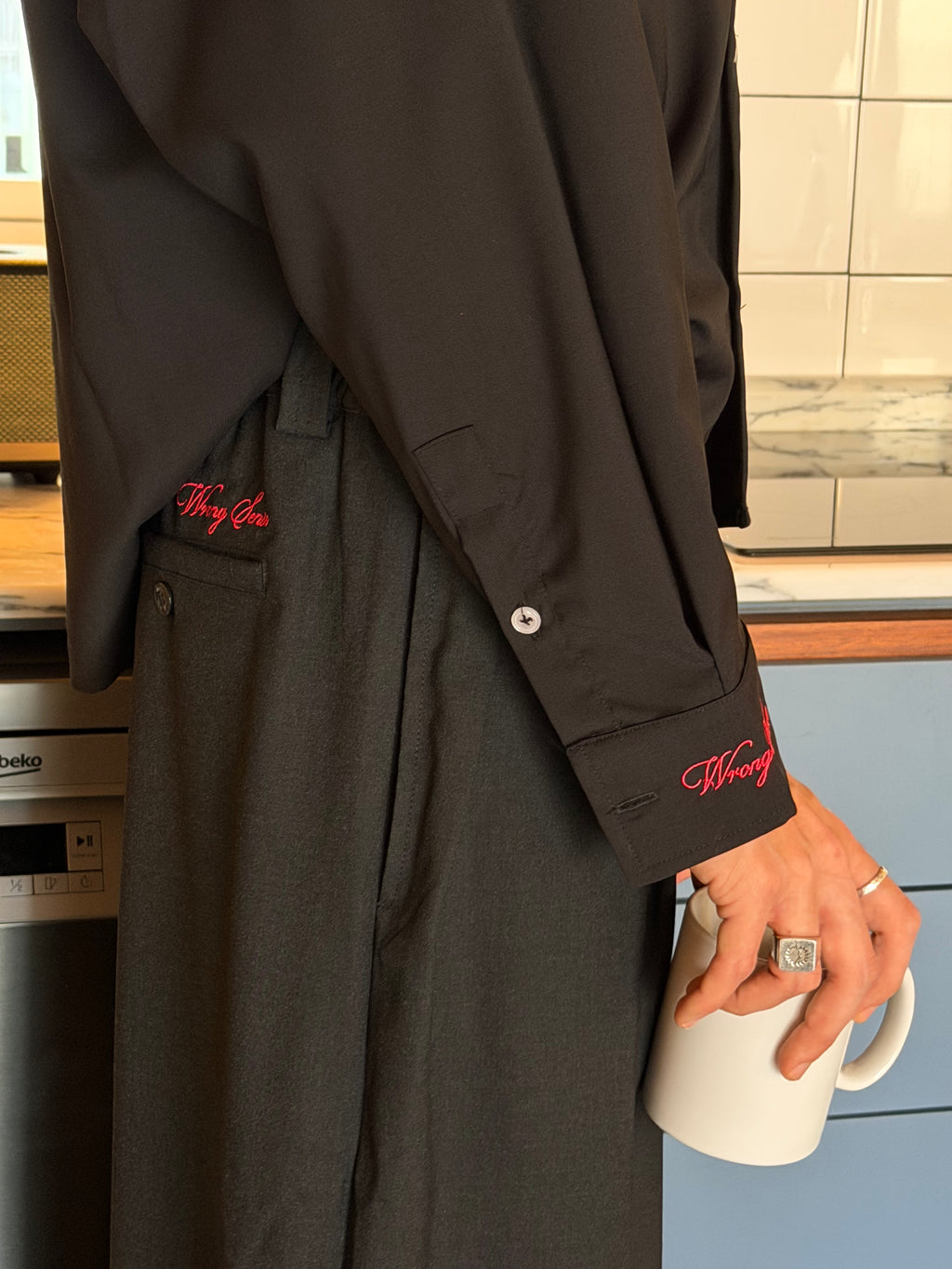 Calça de fato São Valentim