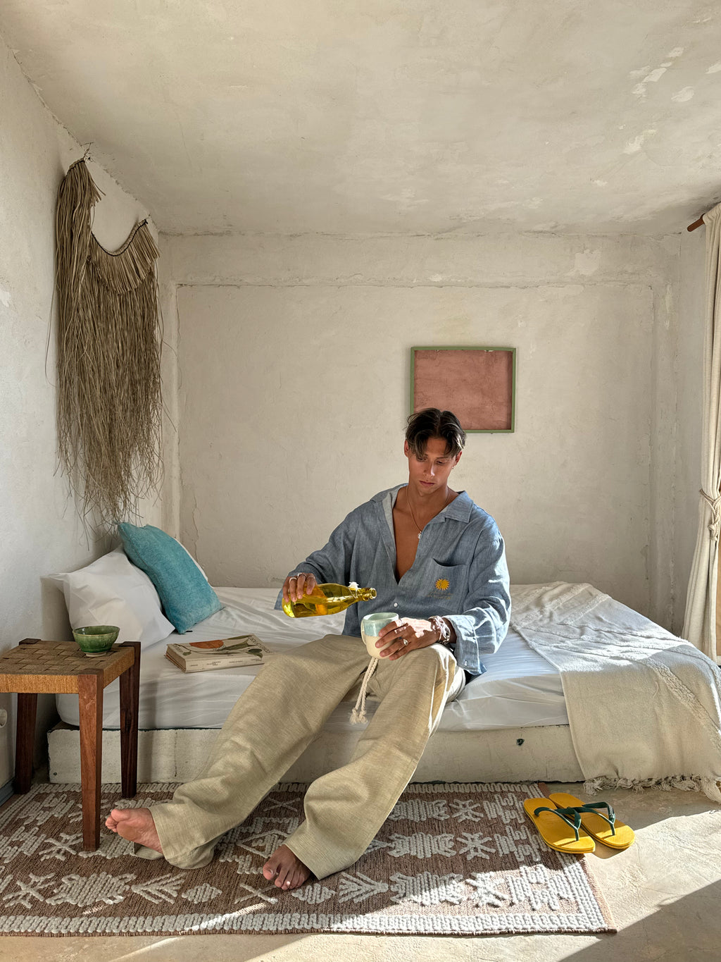 Cloudy Linen Shirt