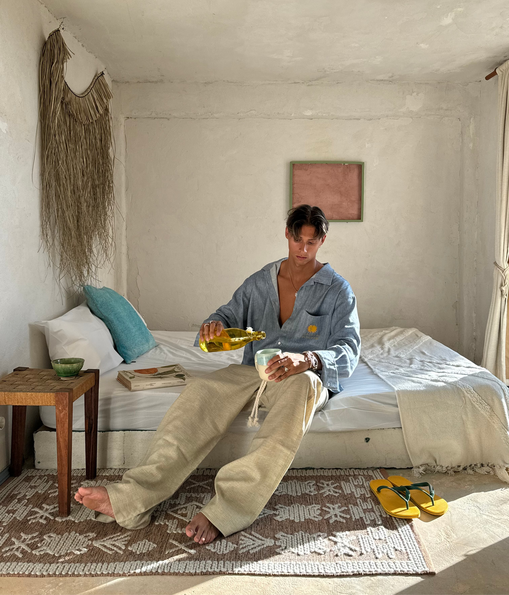 Dust Linen Pants