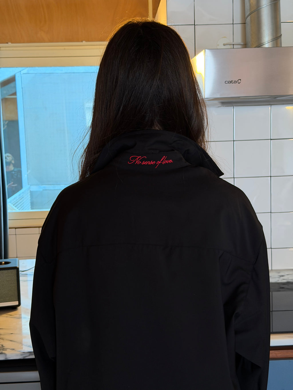 Camisa Preta de São Valentim