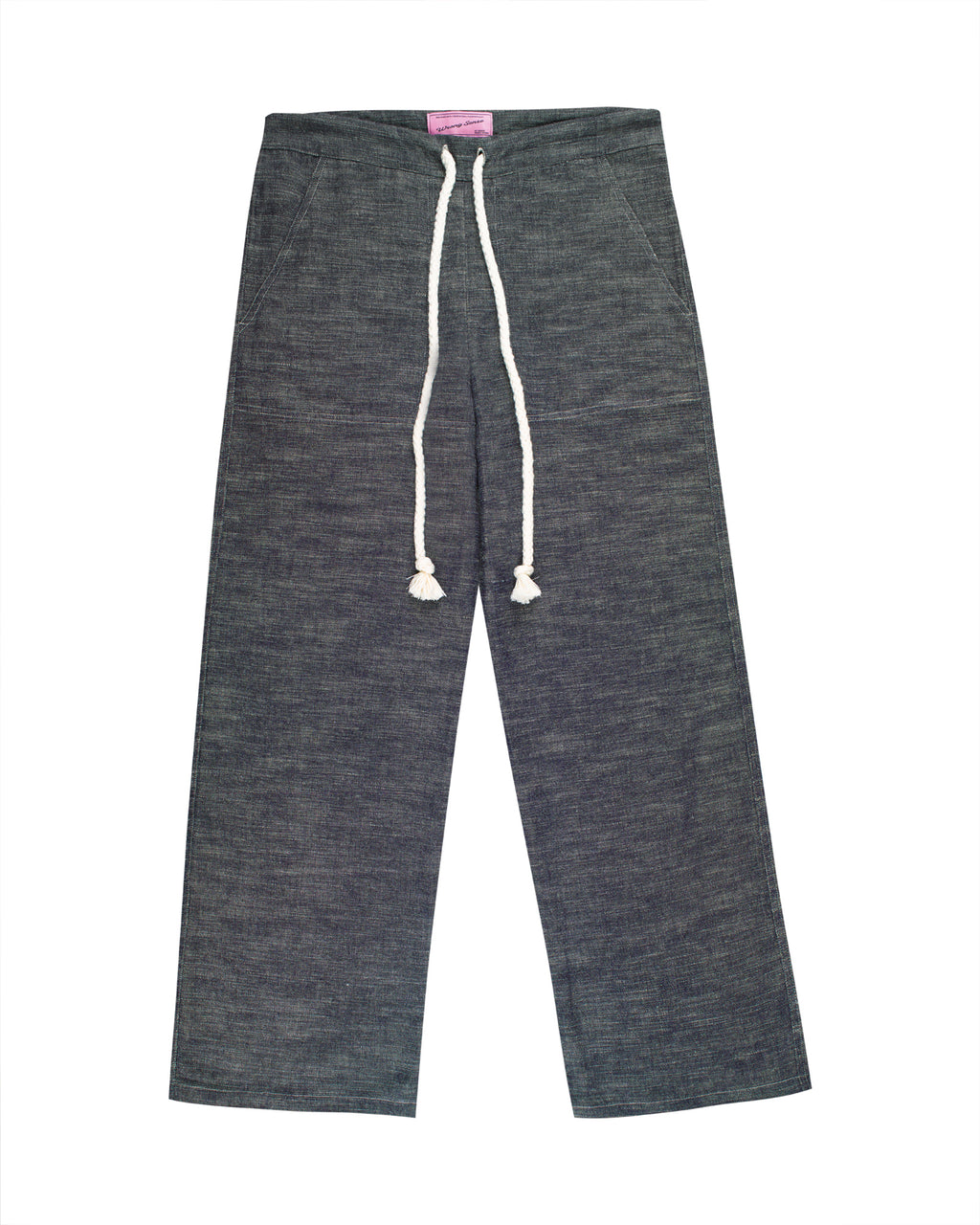 Indigo Linen Pants