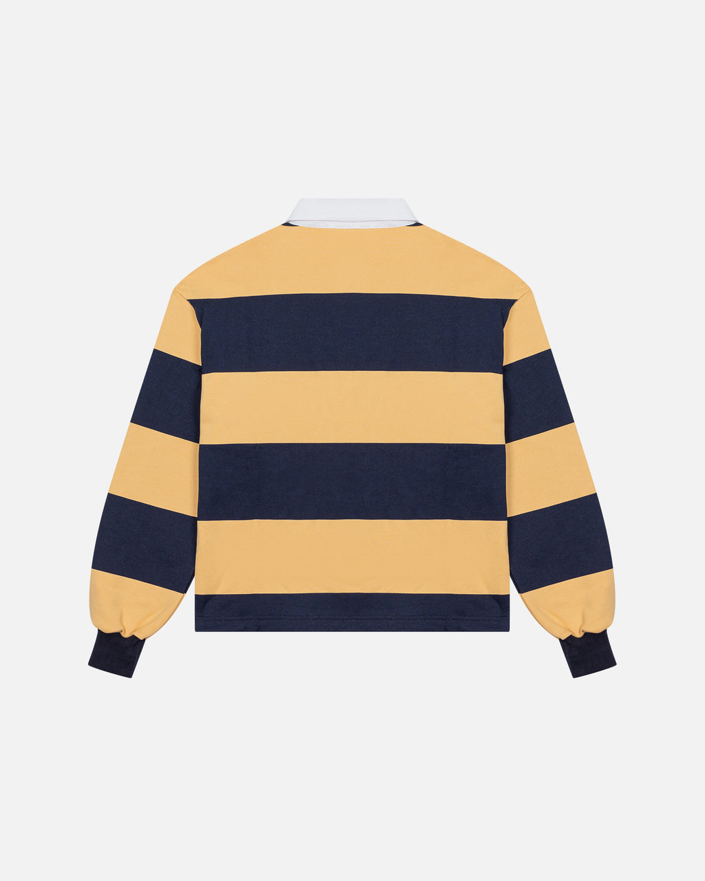 Office Yellow Striped Polo