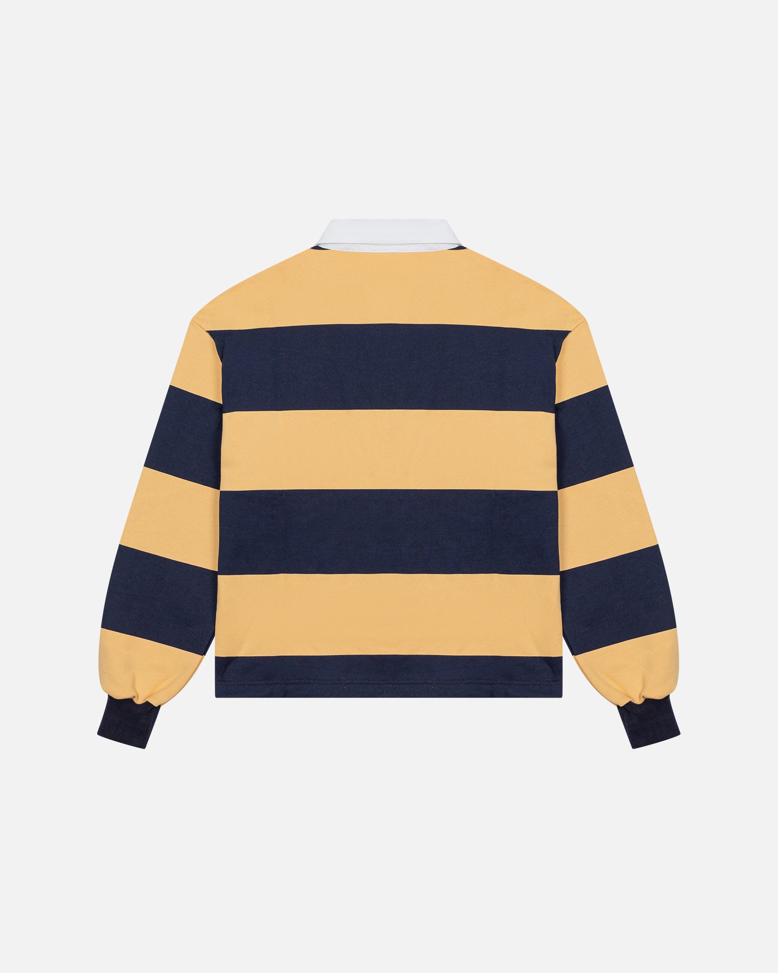 Office Yellow Striped Polo